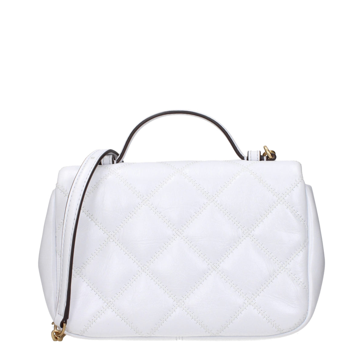White Leather Handbag