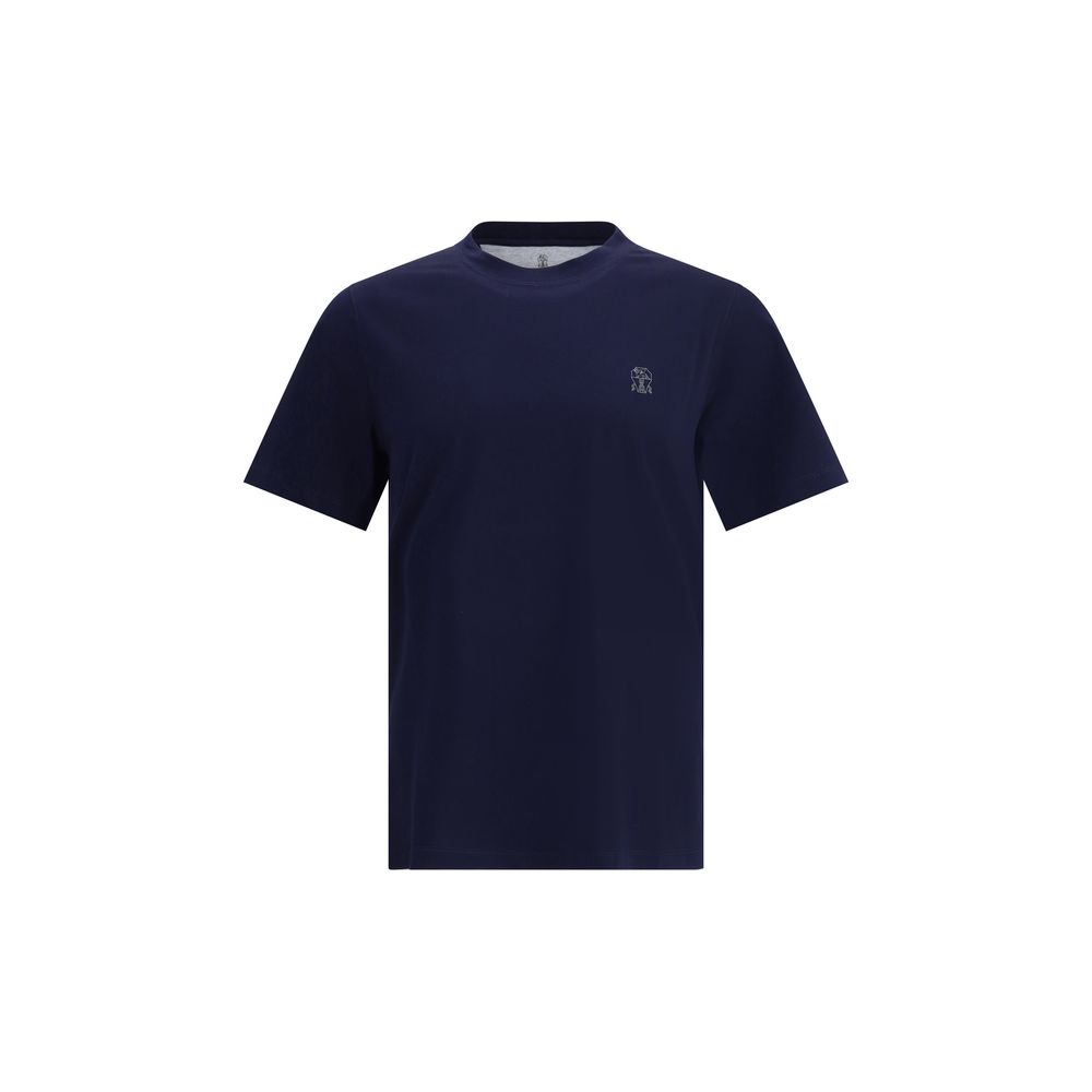 Blue Cotton T-Shirt