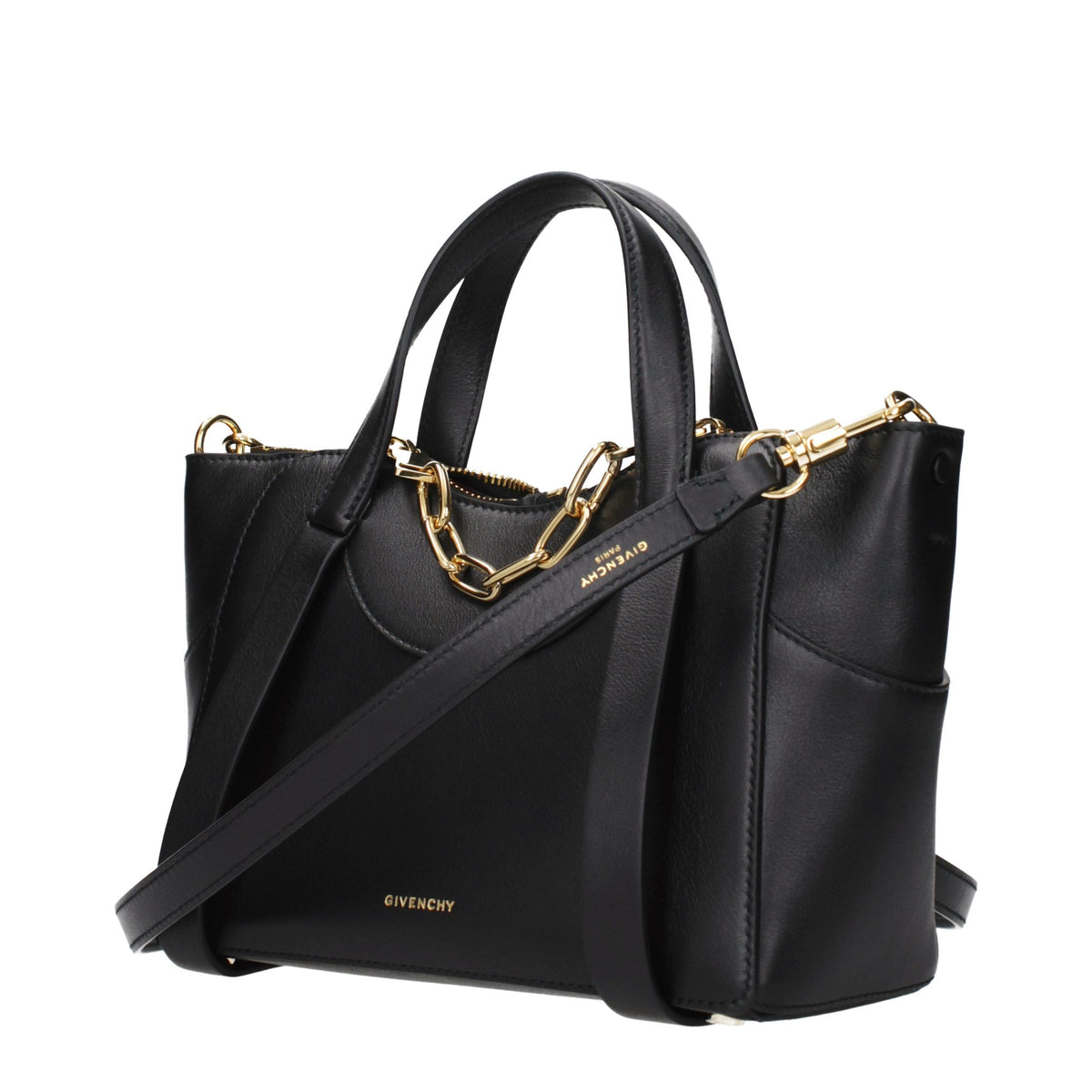 Black Leather Handbag