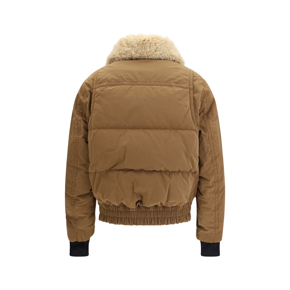 Brown Cotton Bomber
