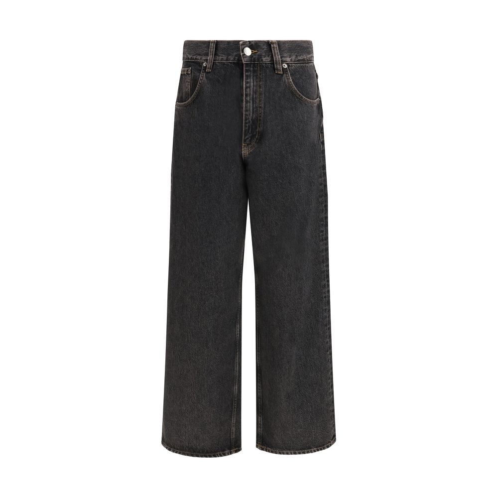 Black Cotton Jeans Denim
