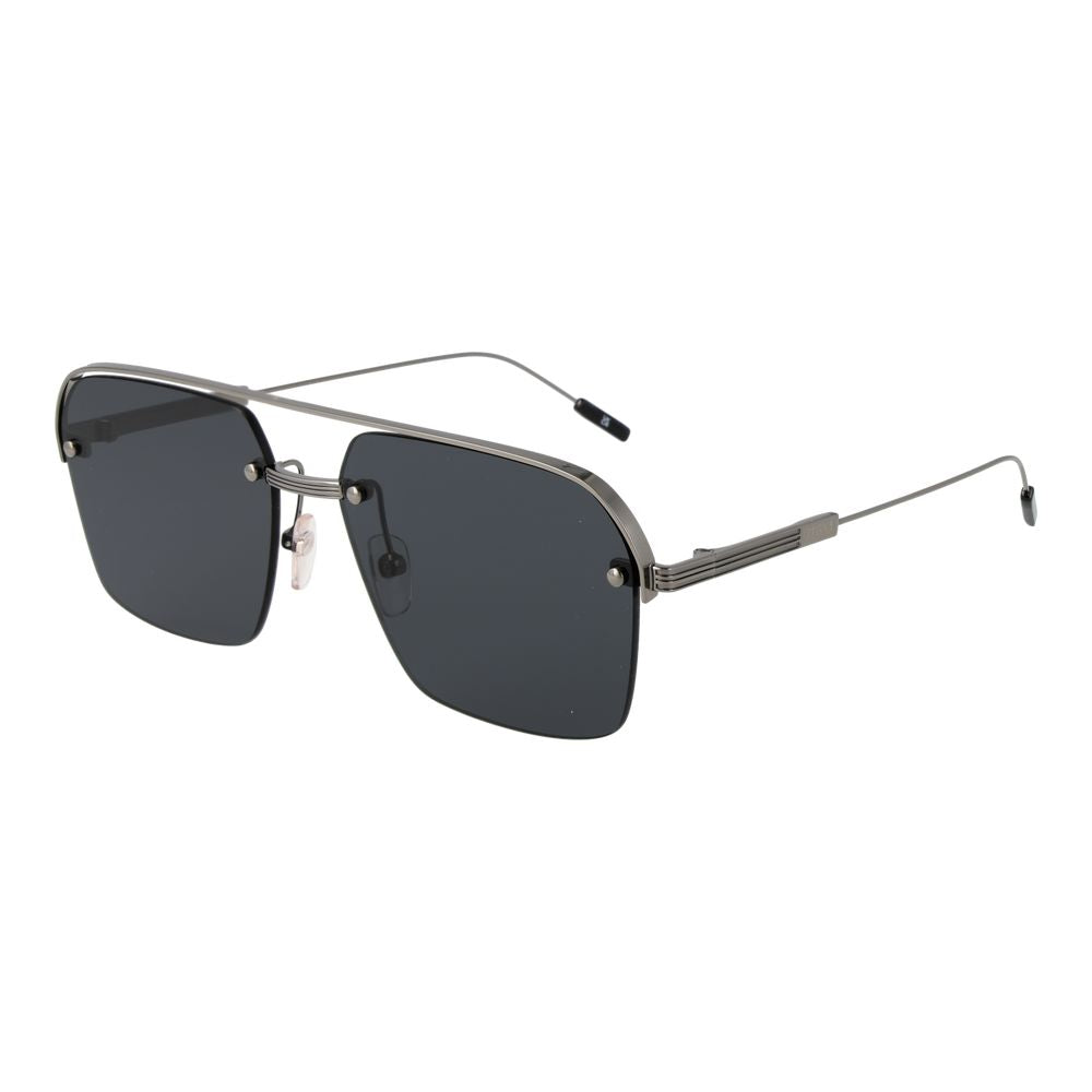 Silver Metal Sunglasses