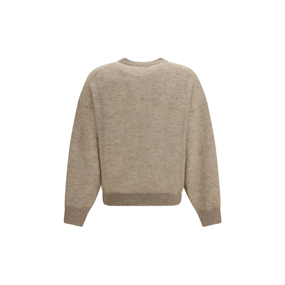 Beige Mohair Sweatshirt