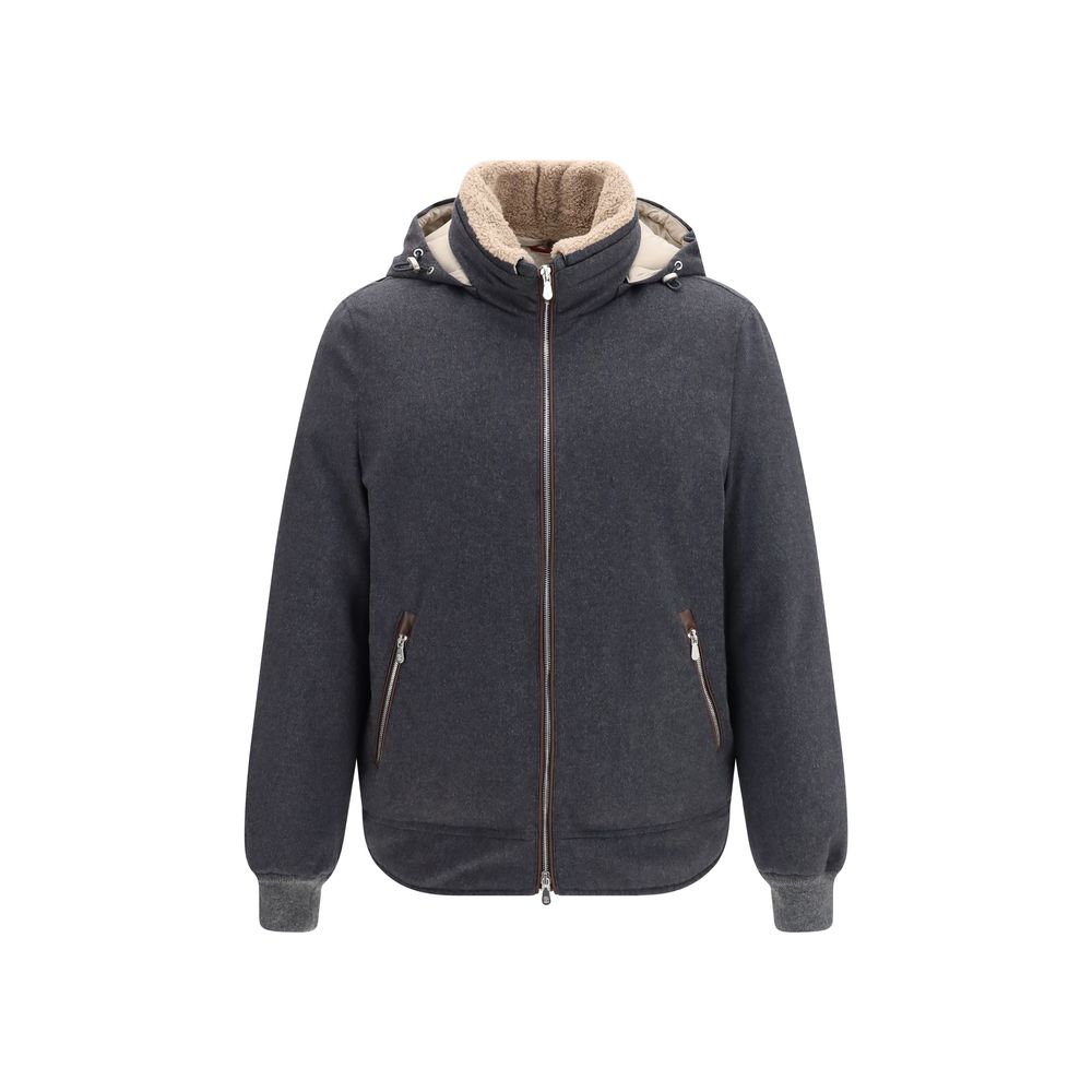 Gray Wool Oves Aries Shell Jacket