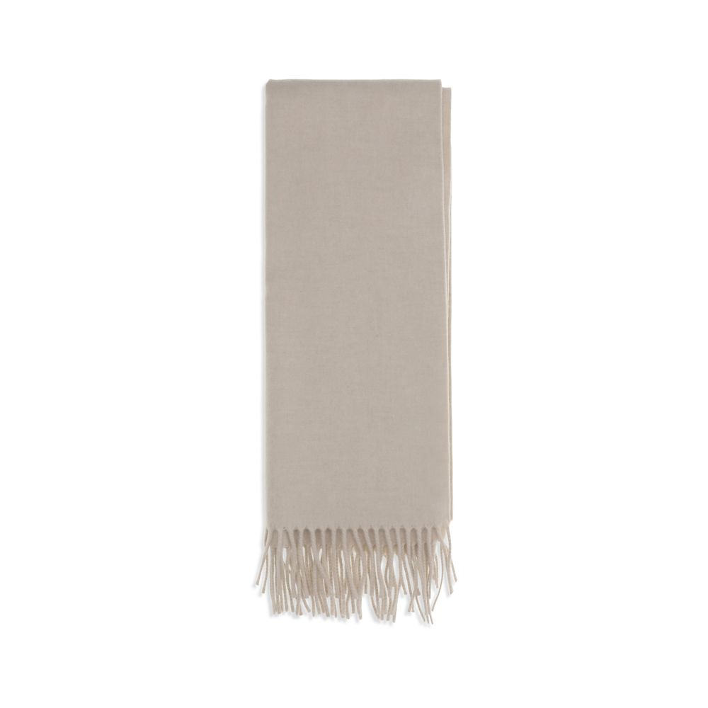 Beige Cashmere Scarf