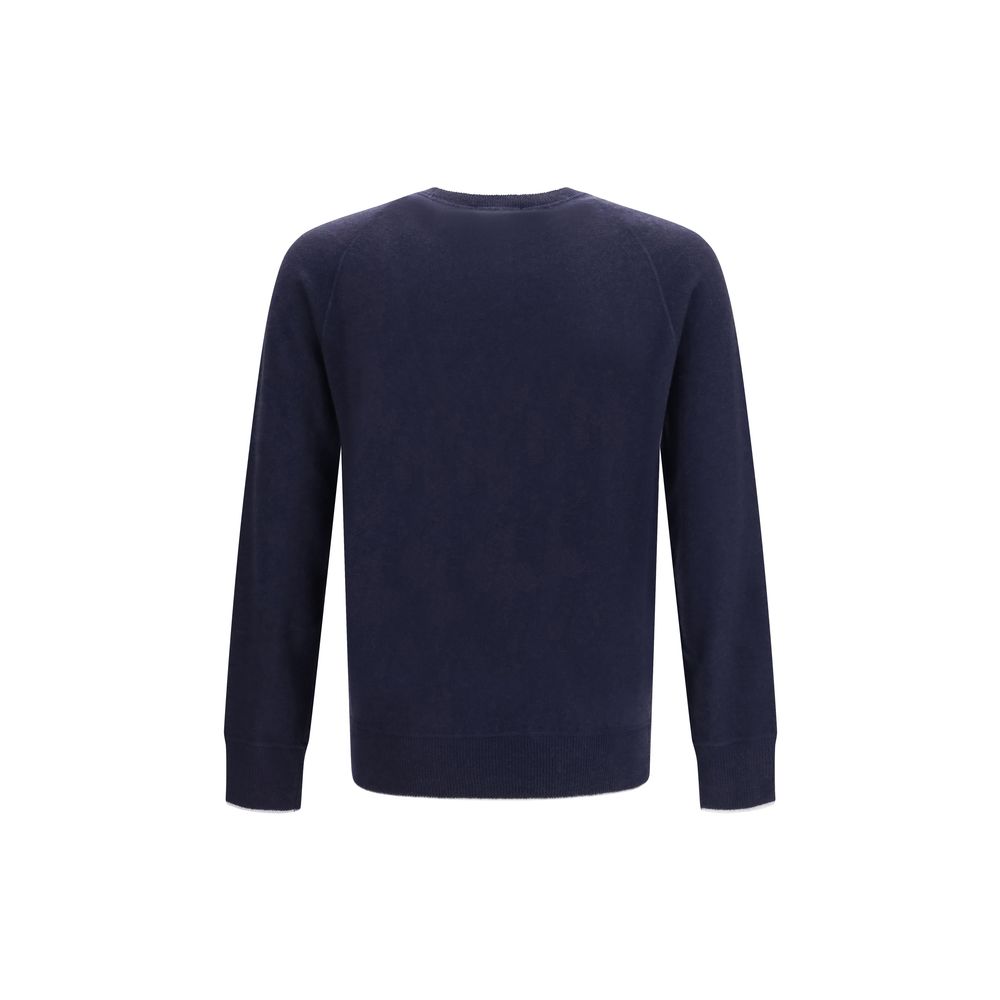 Blue Cashmere Sweater