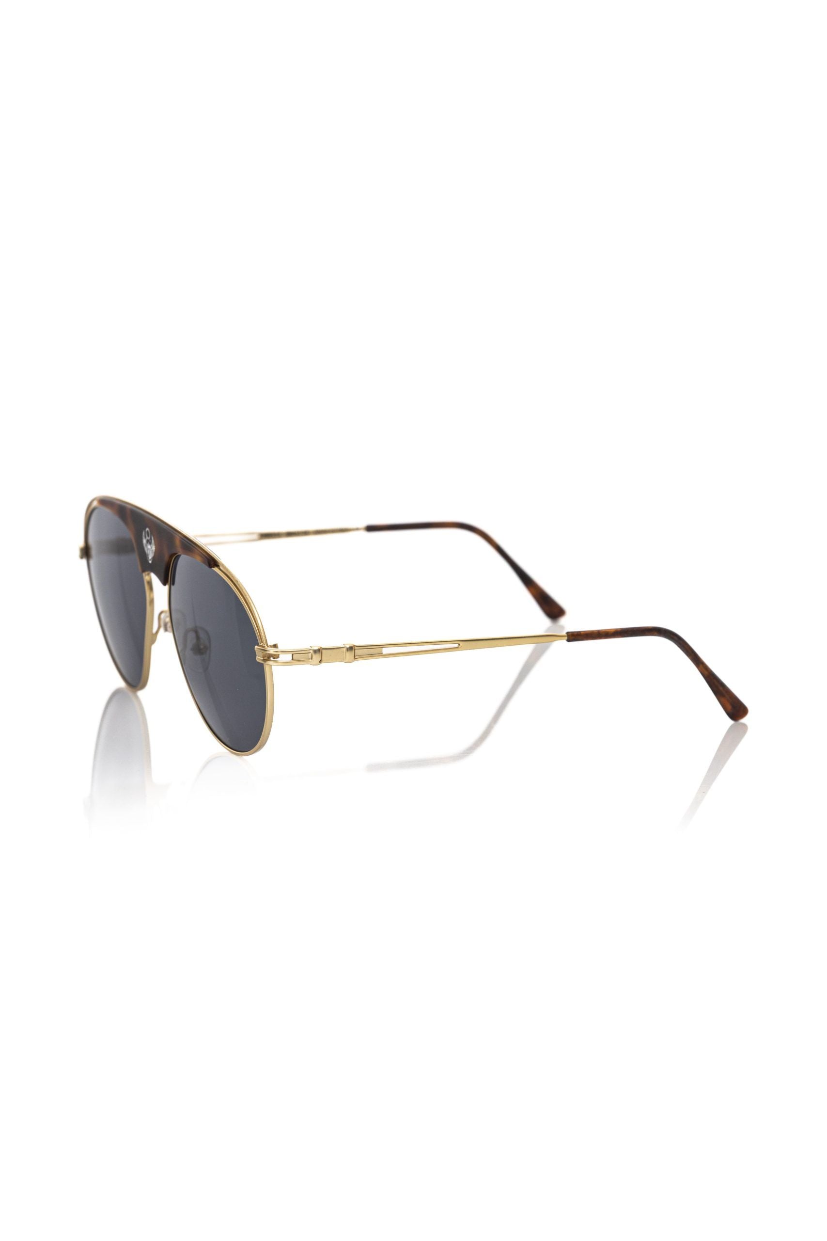 Brown Metallic Sunglasses for Men