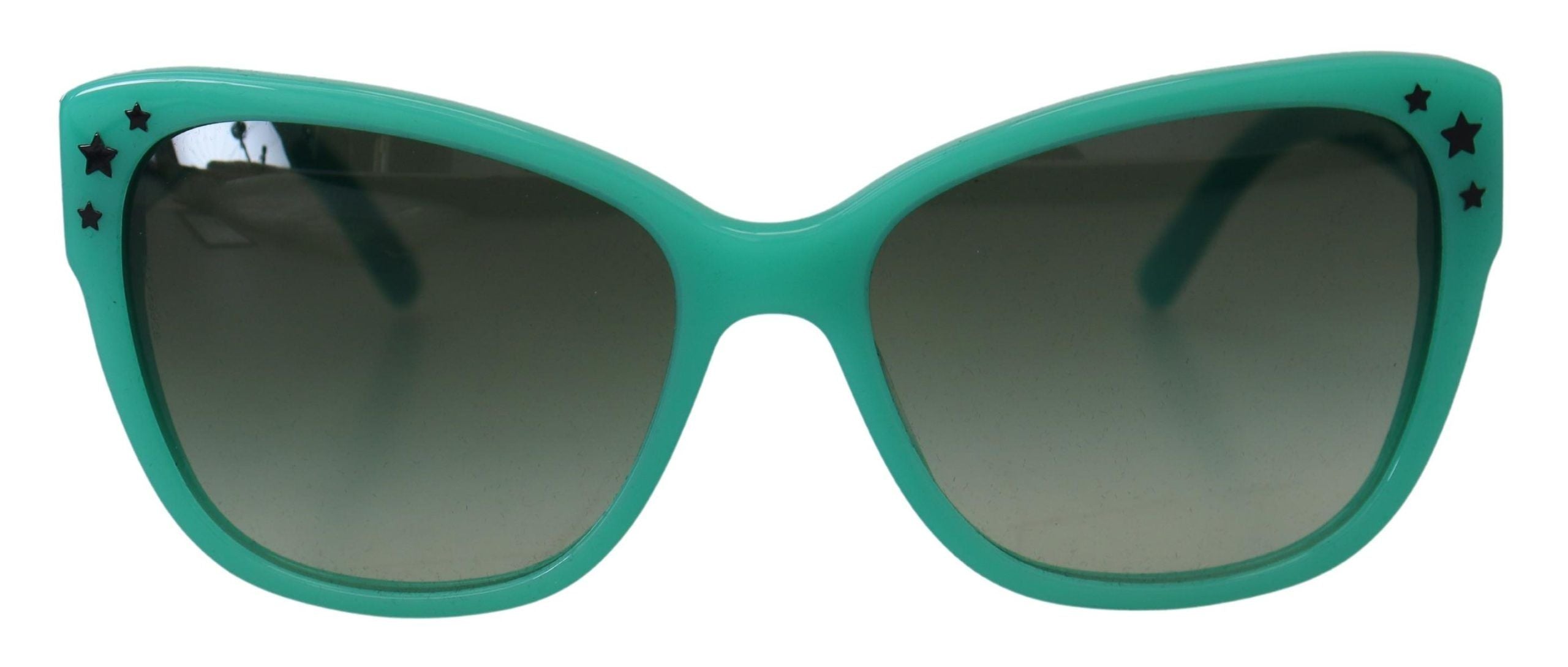 Green Stars Acetate Square Shades DG4124 Sunglasses