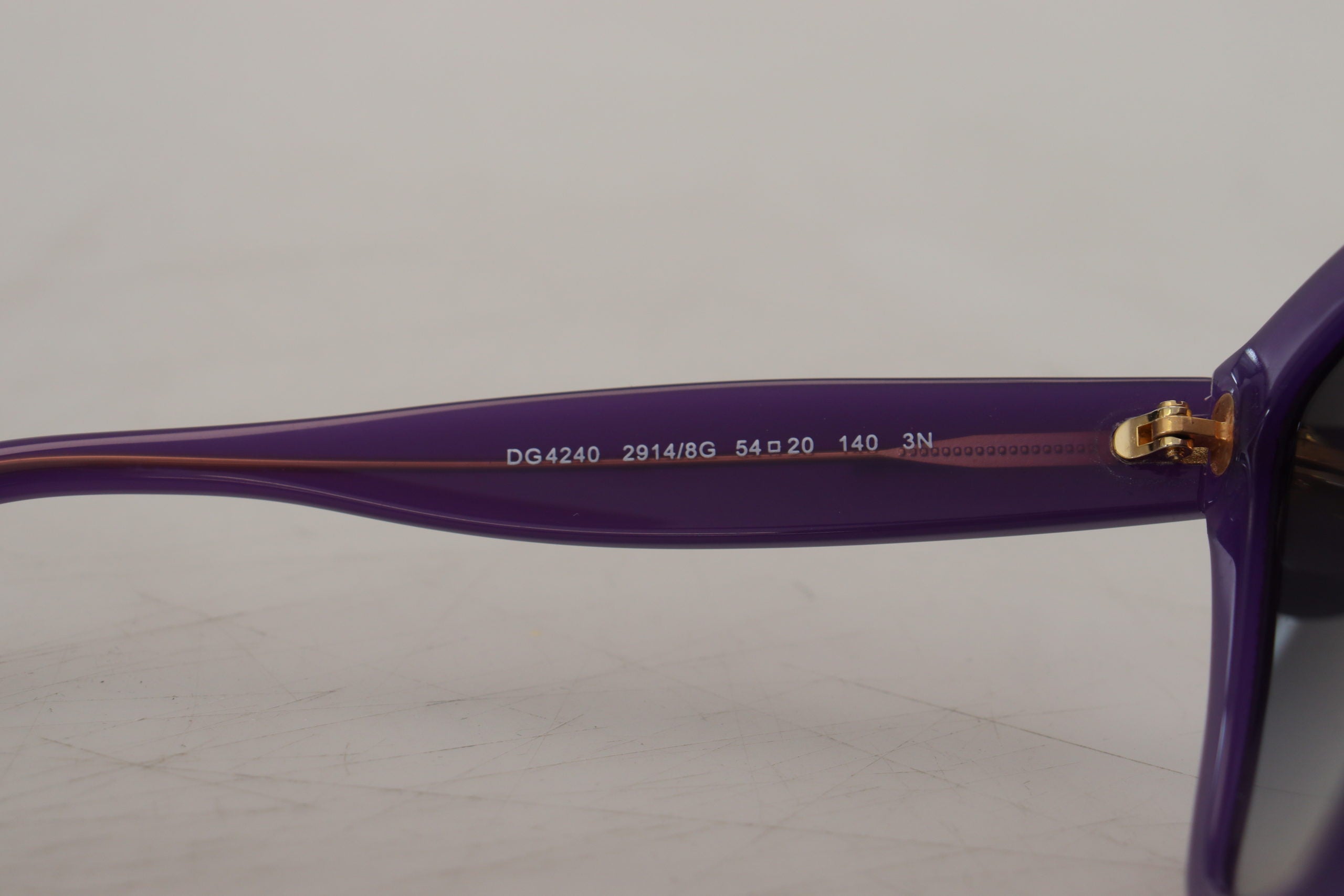 Purple Acetate Square Full Rim DG4240 Sunglasses