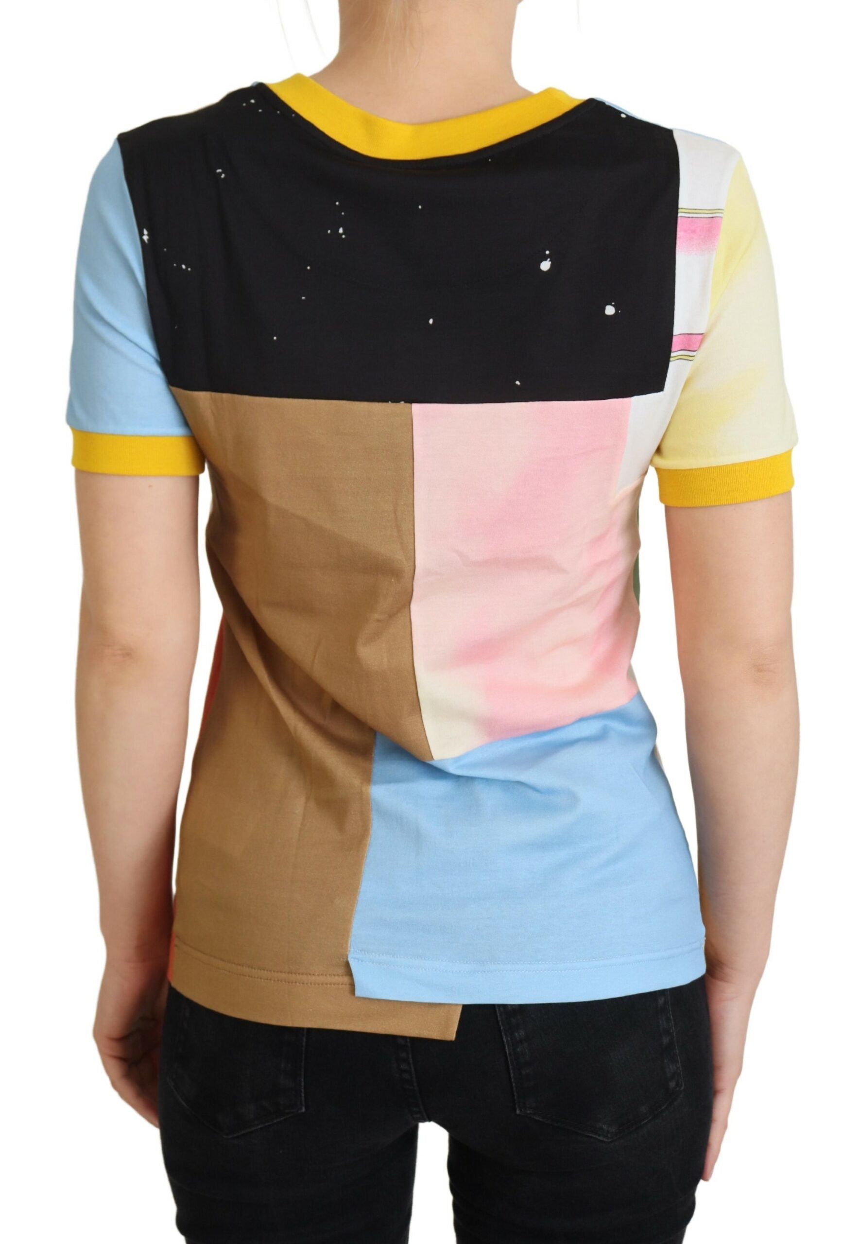 Multicolor Cotton DG Love Patchwork