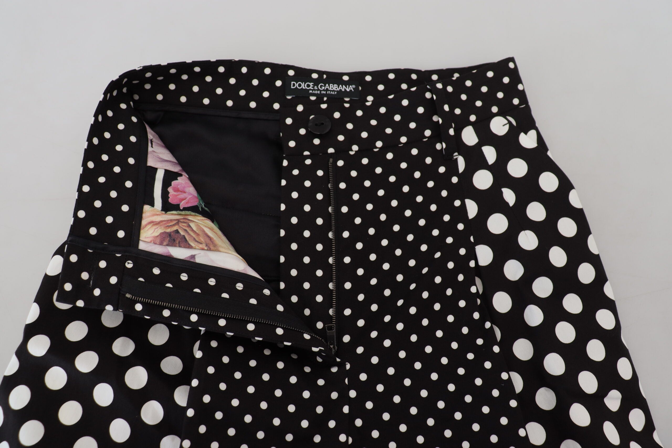 Multicolor Polka Dots High Waist Pants