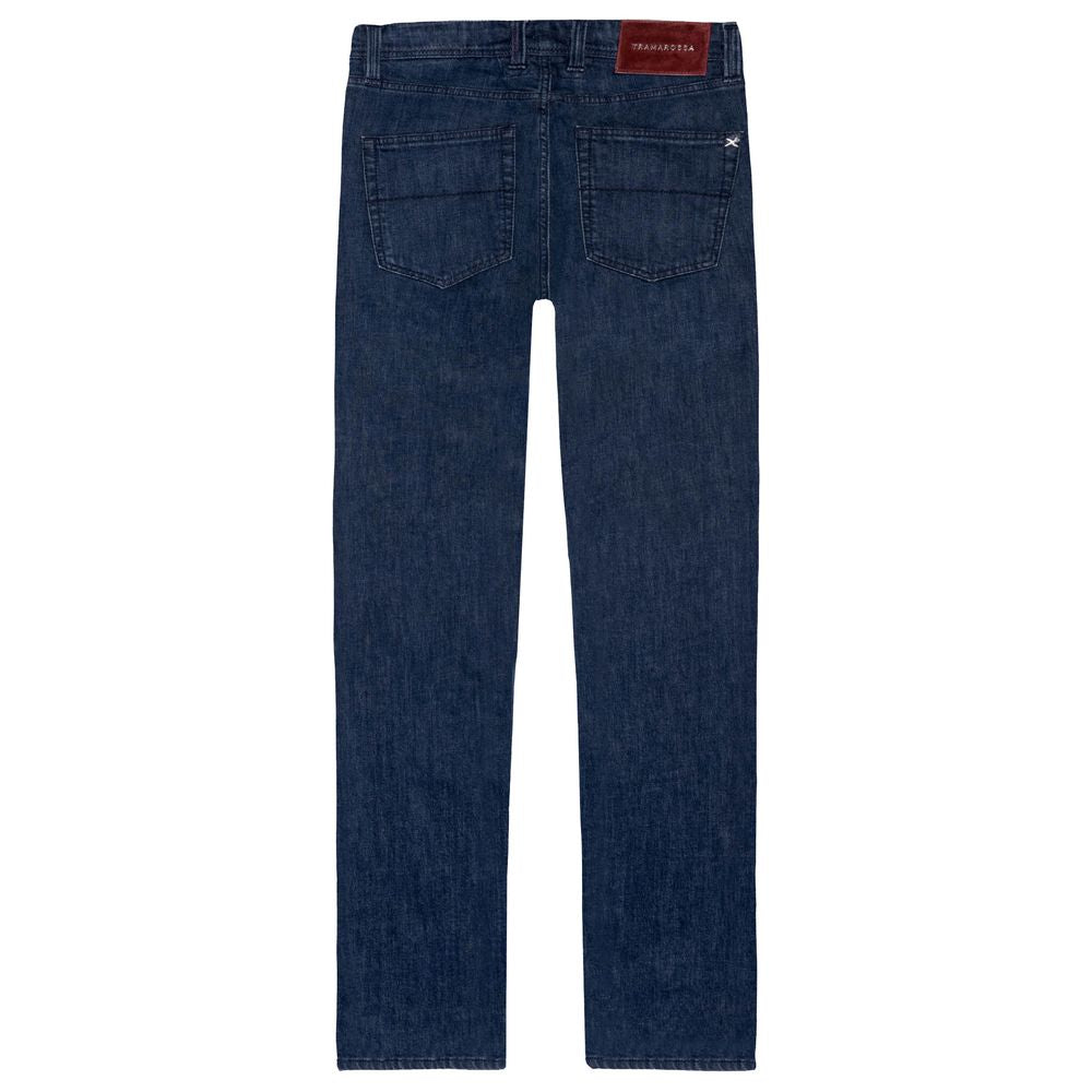 Blue Cotton Men Jeans