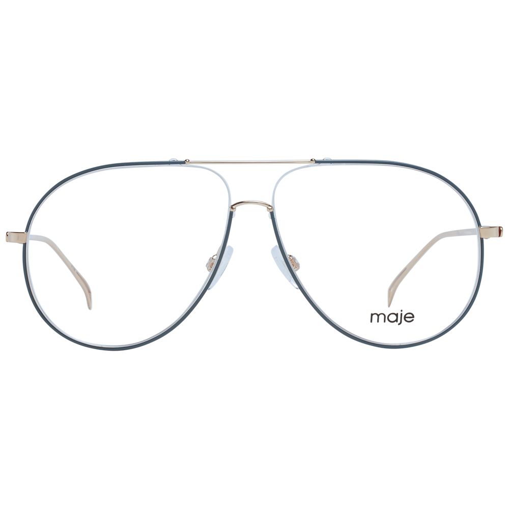 Gray Nickel Silver (Alloy) Glasses (Frames)
