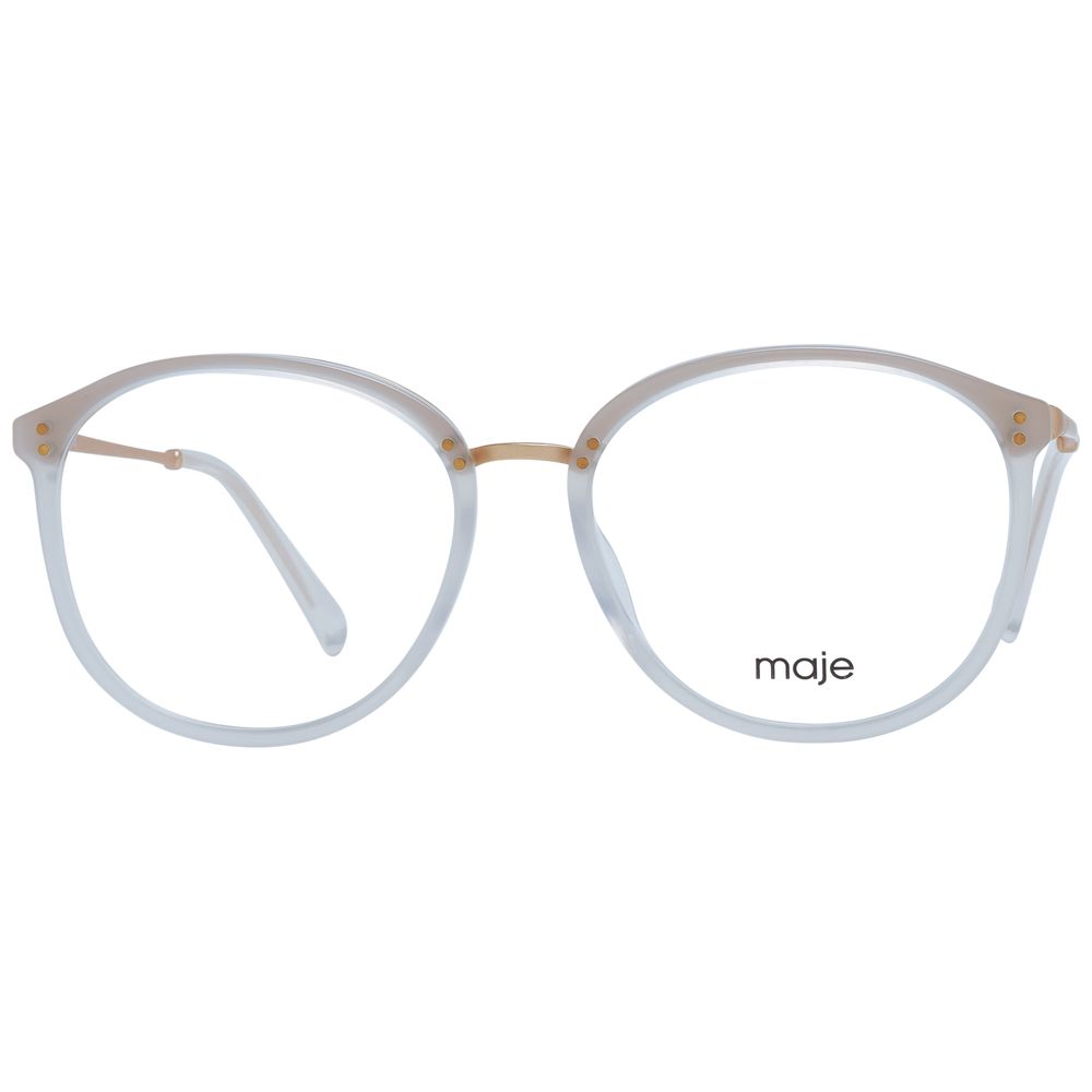 White Acetate & Stainless Steel Glasses (Frames)
