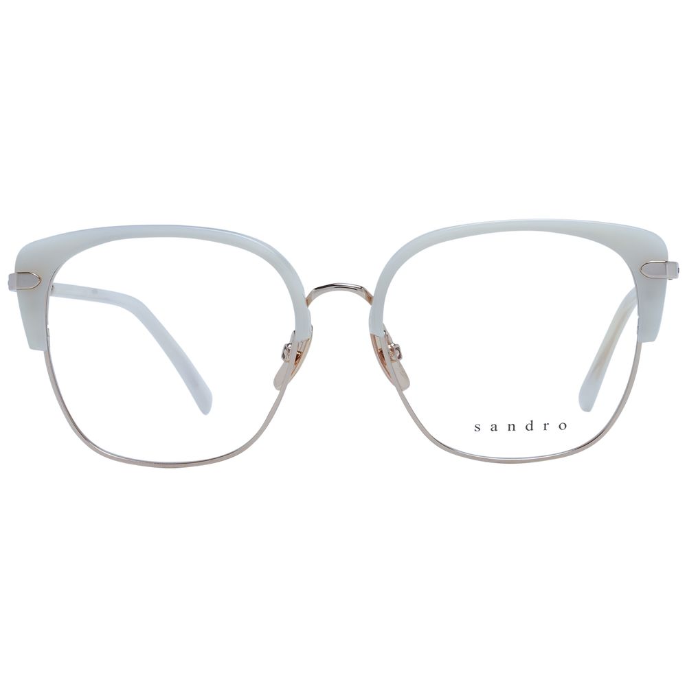 White Stainless Steel Glasses (Frames)