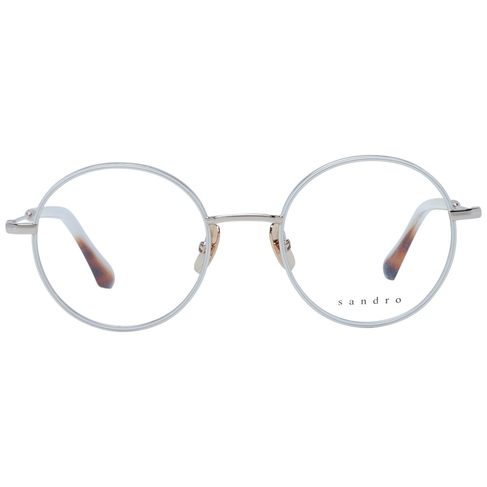 White Stainless Steel Glasses (Frames)