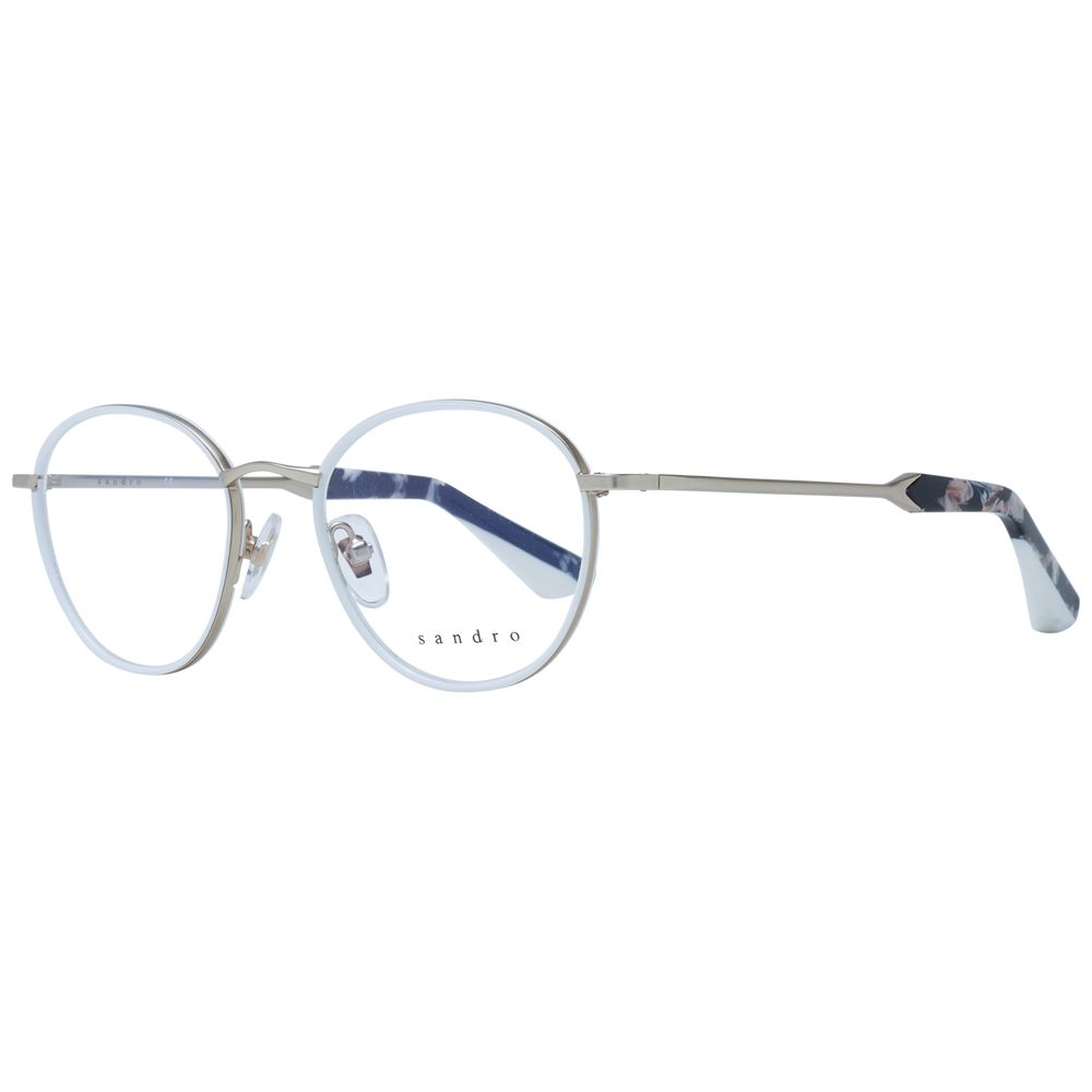White Stainless Steel Glasses (Frames)