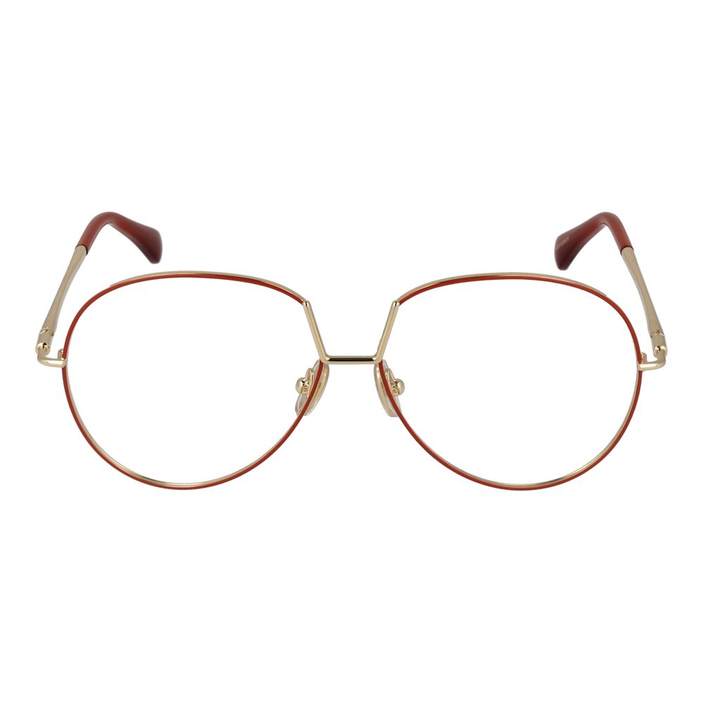 Orange Metal Glasses (Frames)