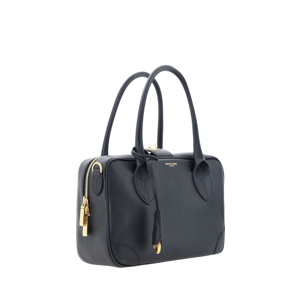 Black Calf Leather Bos Taurus Handbag