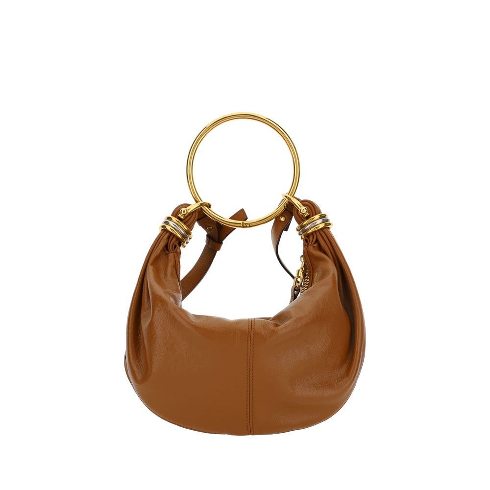 Brown Calf Leather Bos Taurus Handbag
