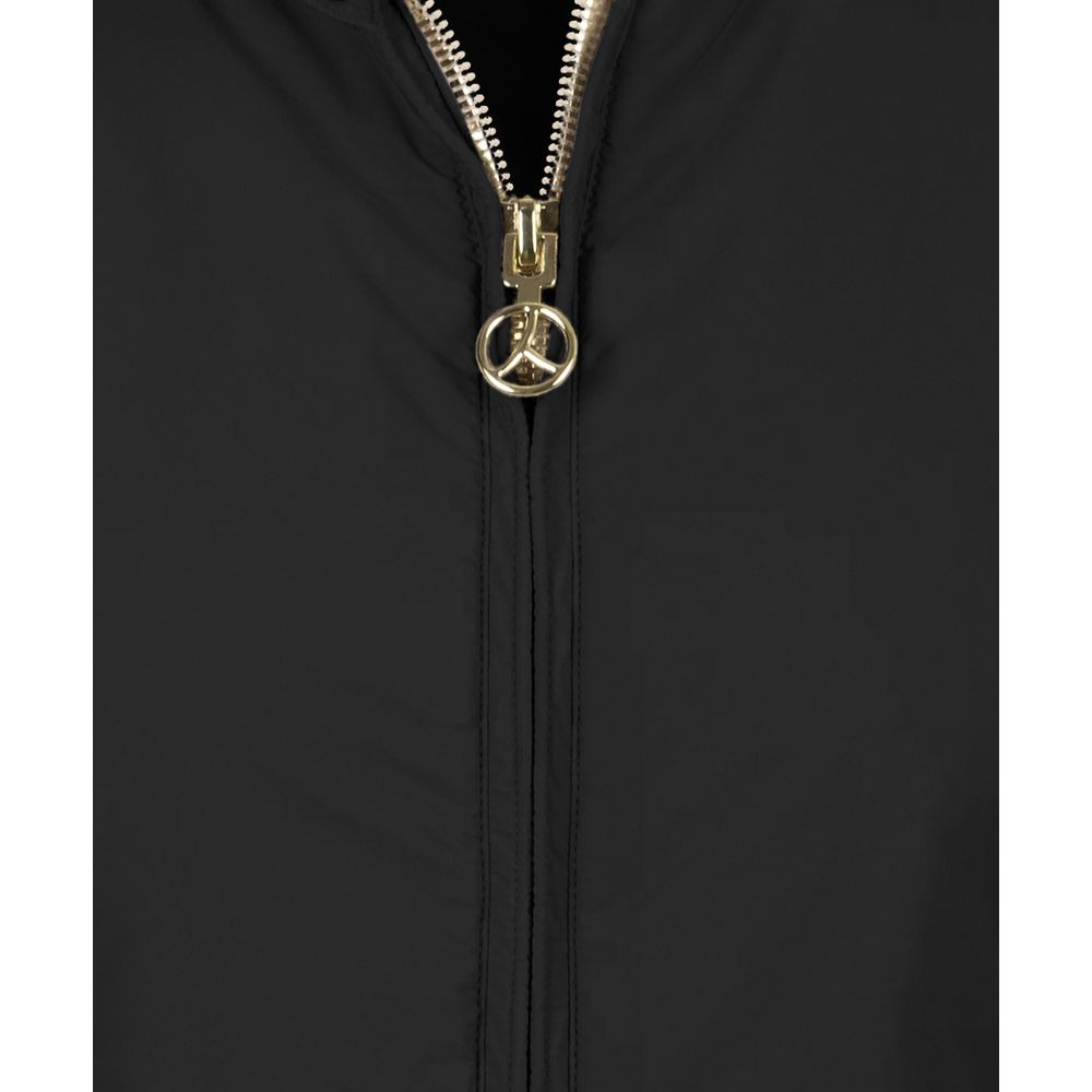 Black Nylon Women Vest