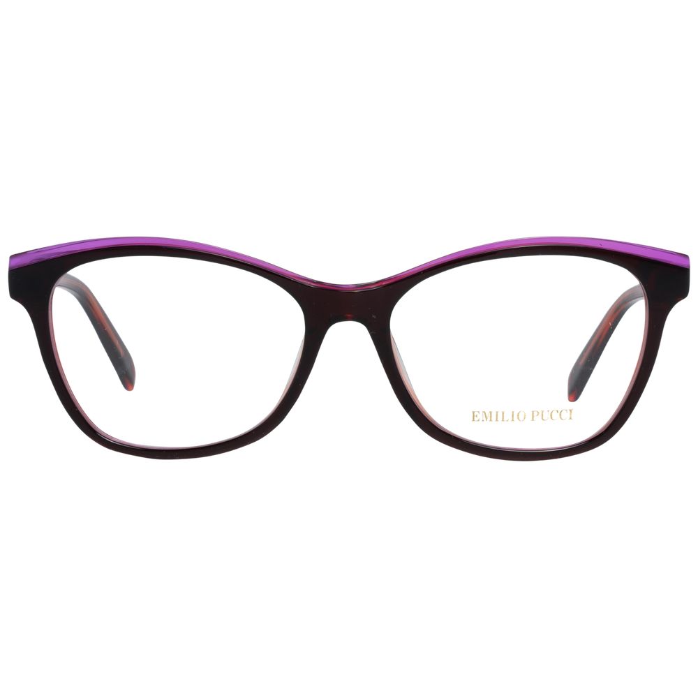 Burgundy Plastic Glasses (Frames)