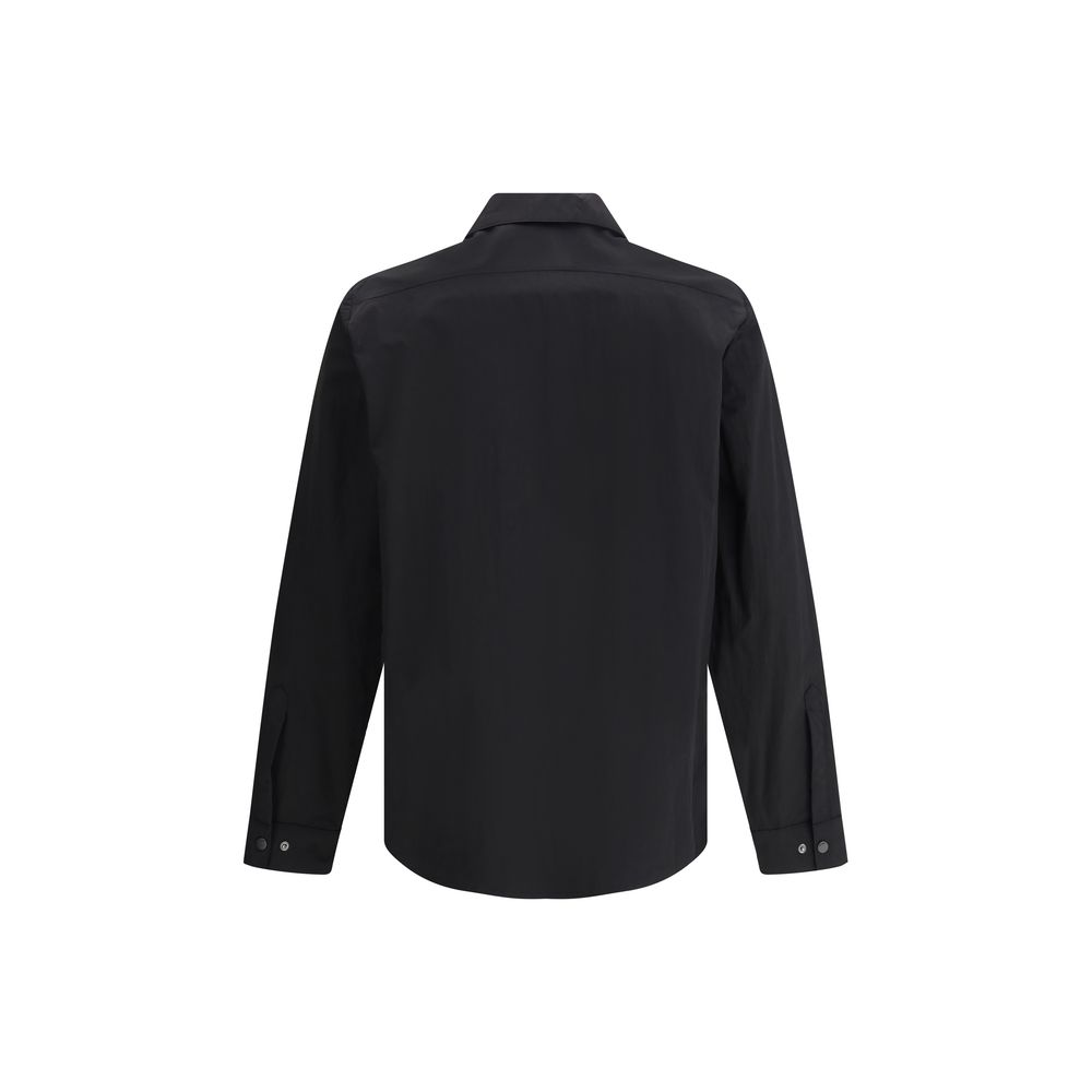 Black Polyester Coat
