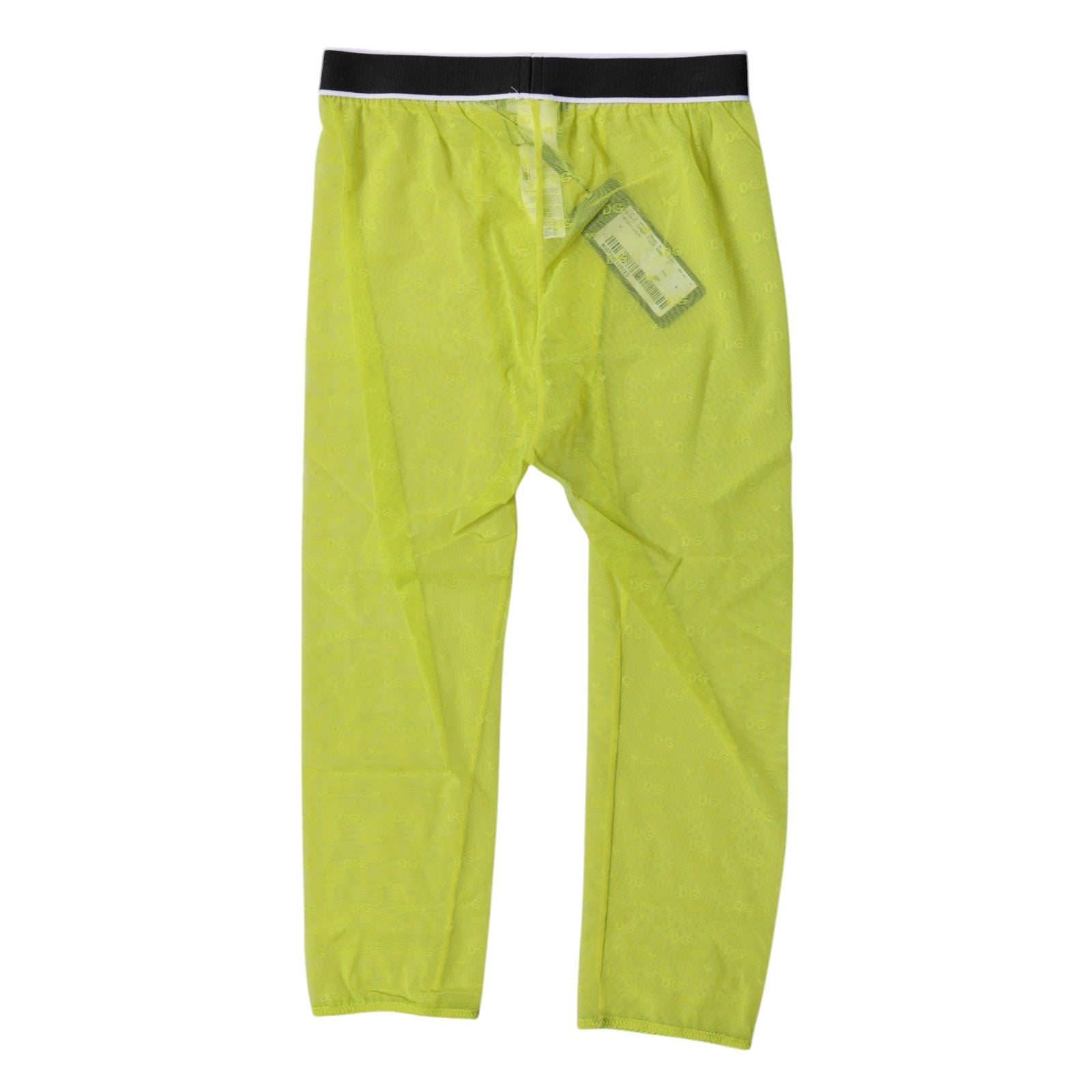 Green DG Logo Nylon Cropped Tights Underwear