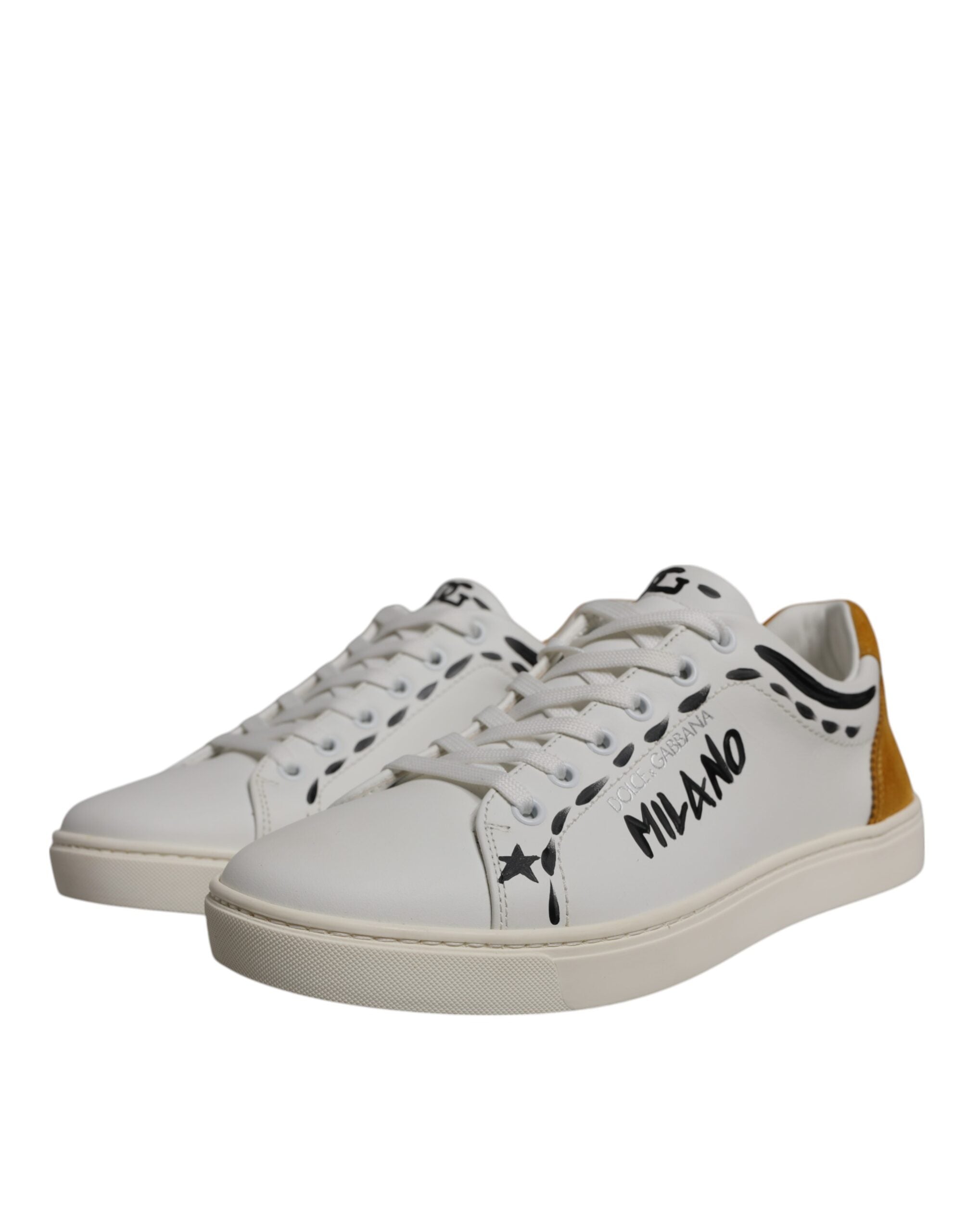 White Suede Leather Low Top Sneakers Shoes