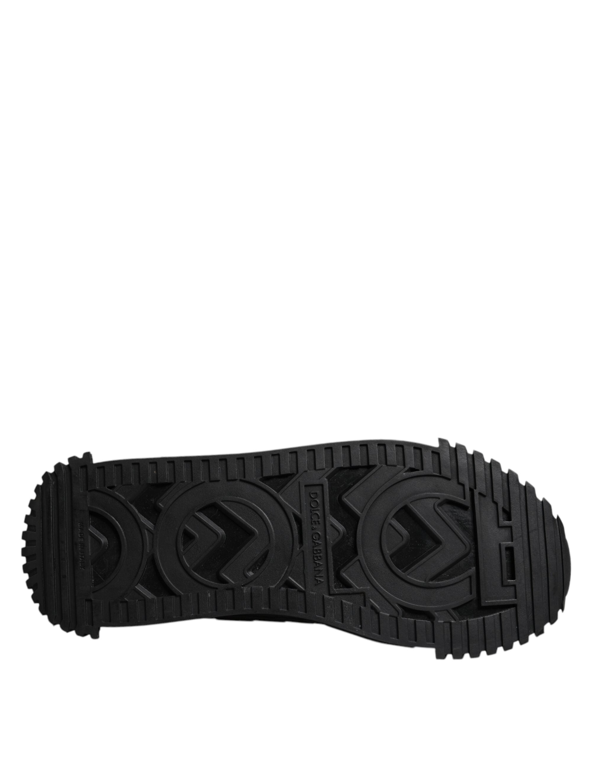 Black Logo Lace Up Low Top NS1 Sneakers Shoes