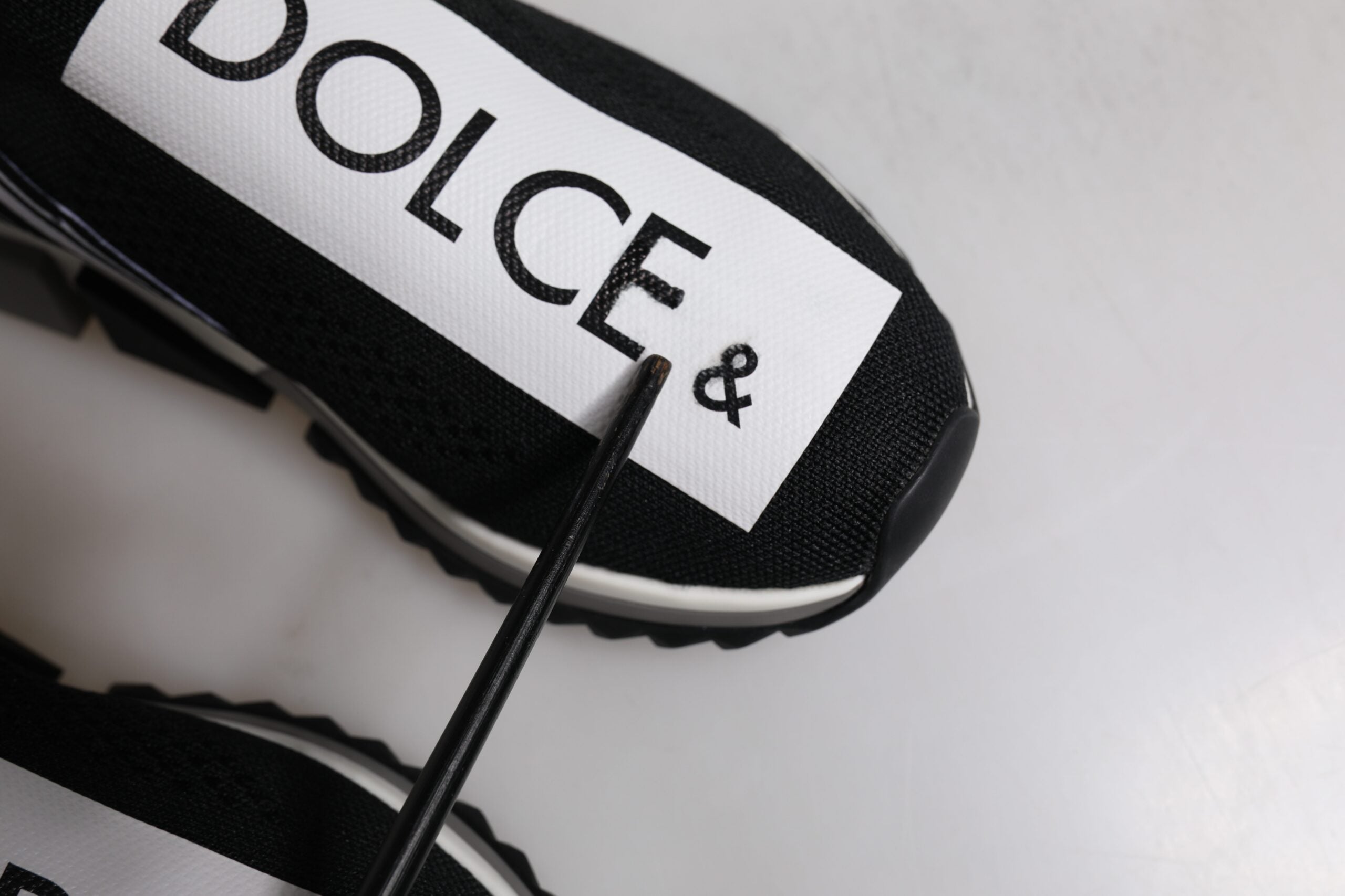 Black White Slip On Sorrento Sneakers Shoes