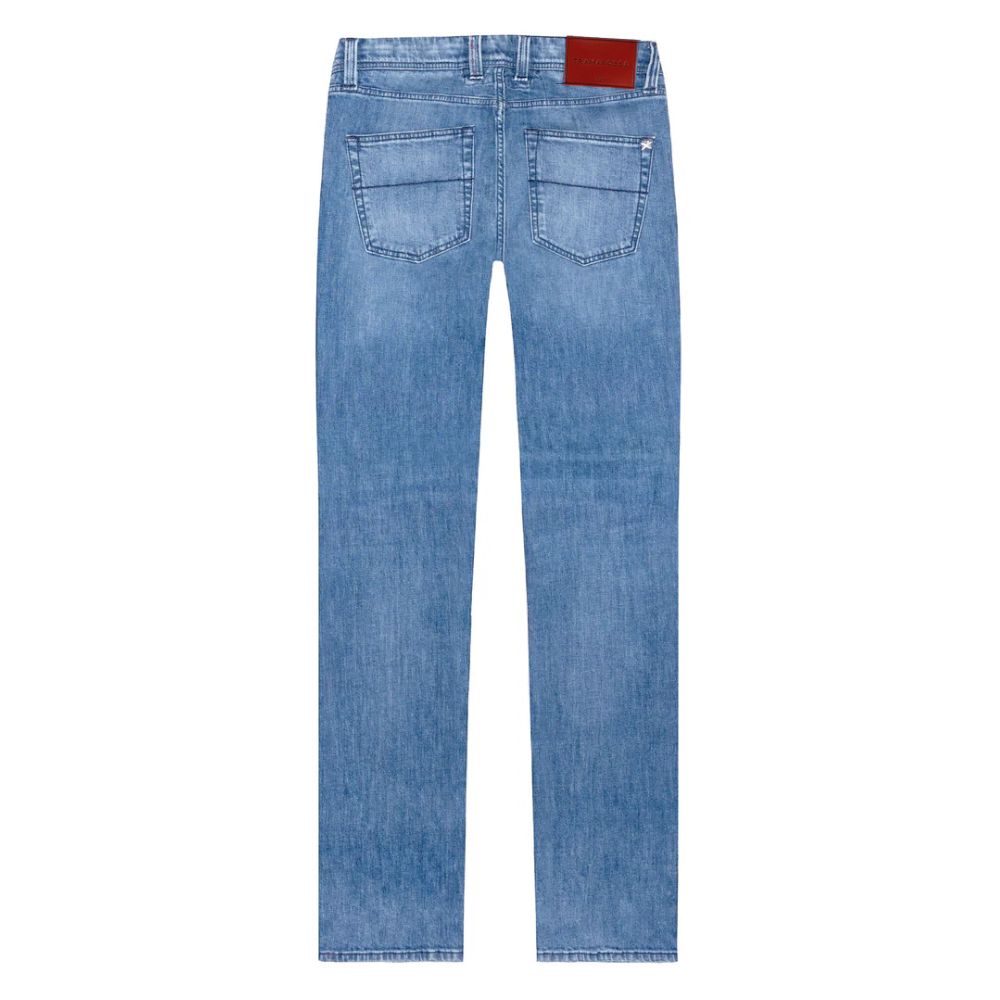 Blue Cotton Men Jeans