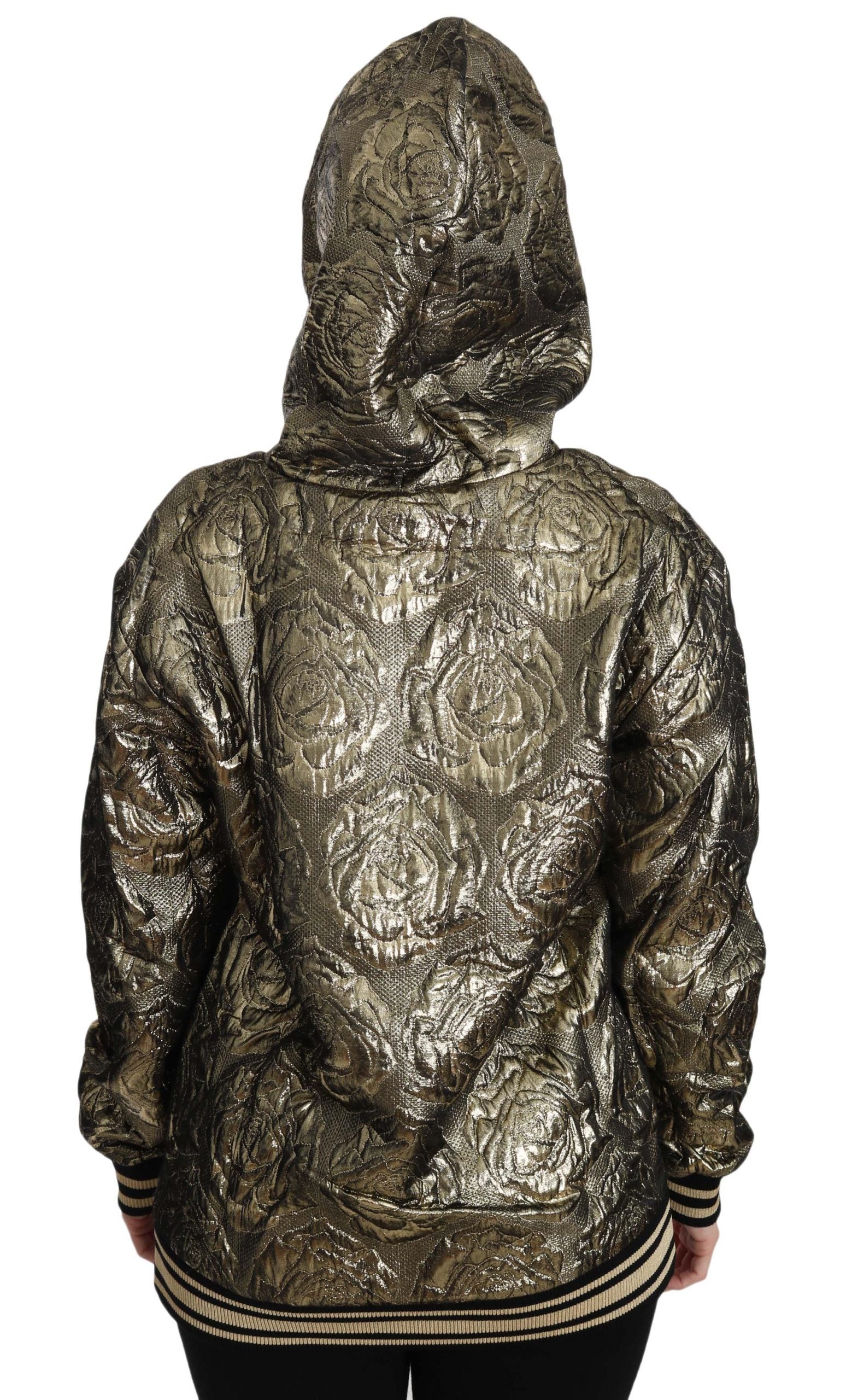 Im The Queen Jaquard Gold Sweatshirt Hoodie