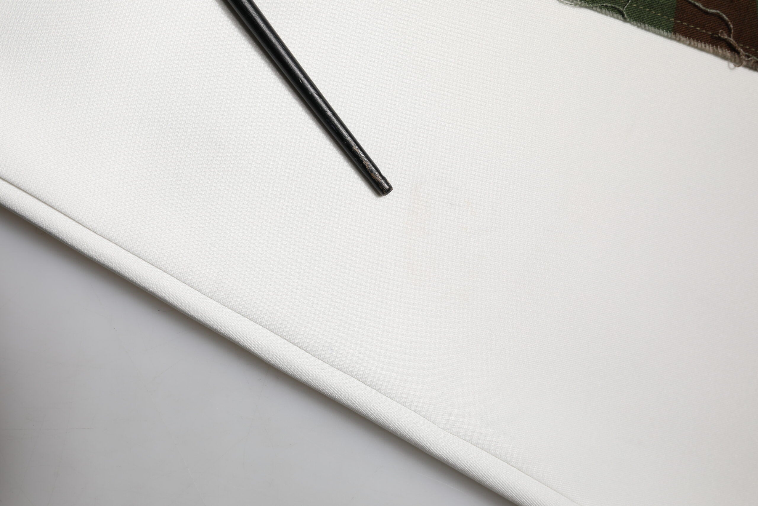 White Camouflage Patchwork Sweatpants Pants