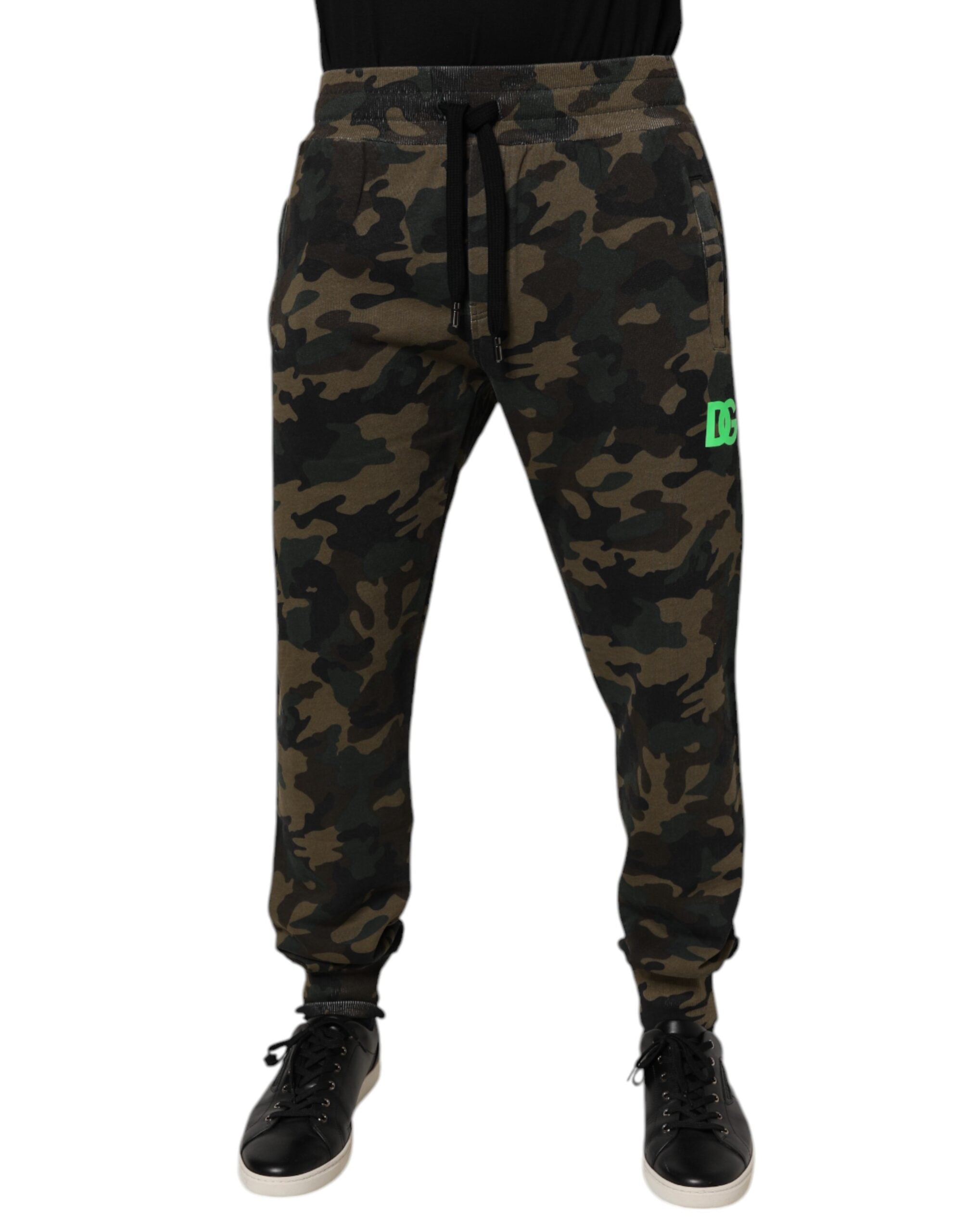 Multicolor Camouflage Jogger Sweatpants Pants