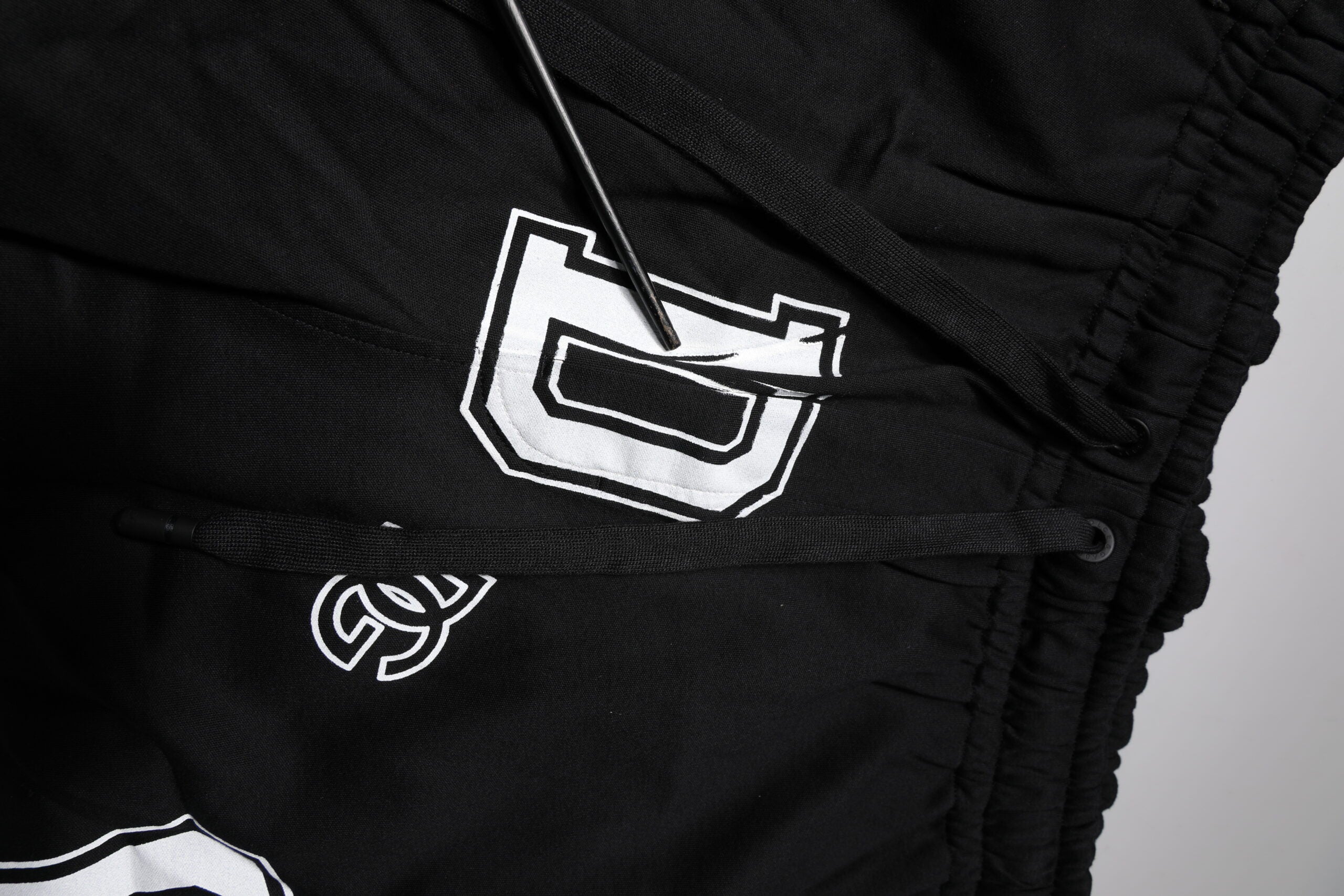 Black Logo Cotton Bermuda Sweatshorts Shorts