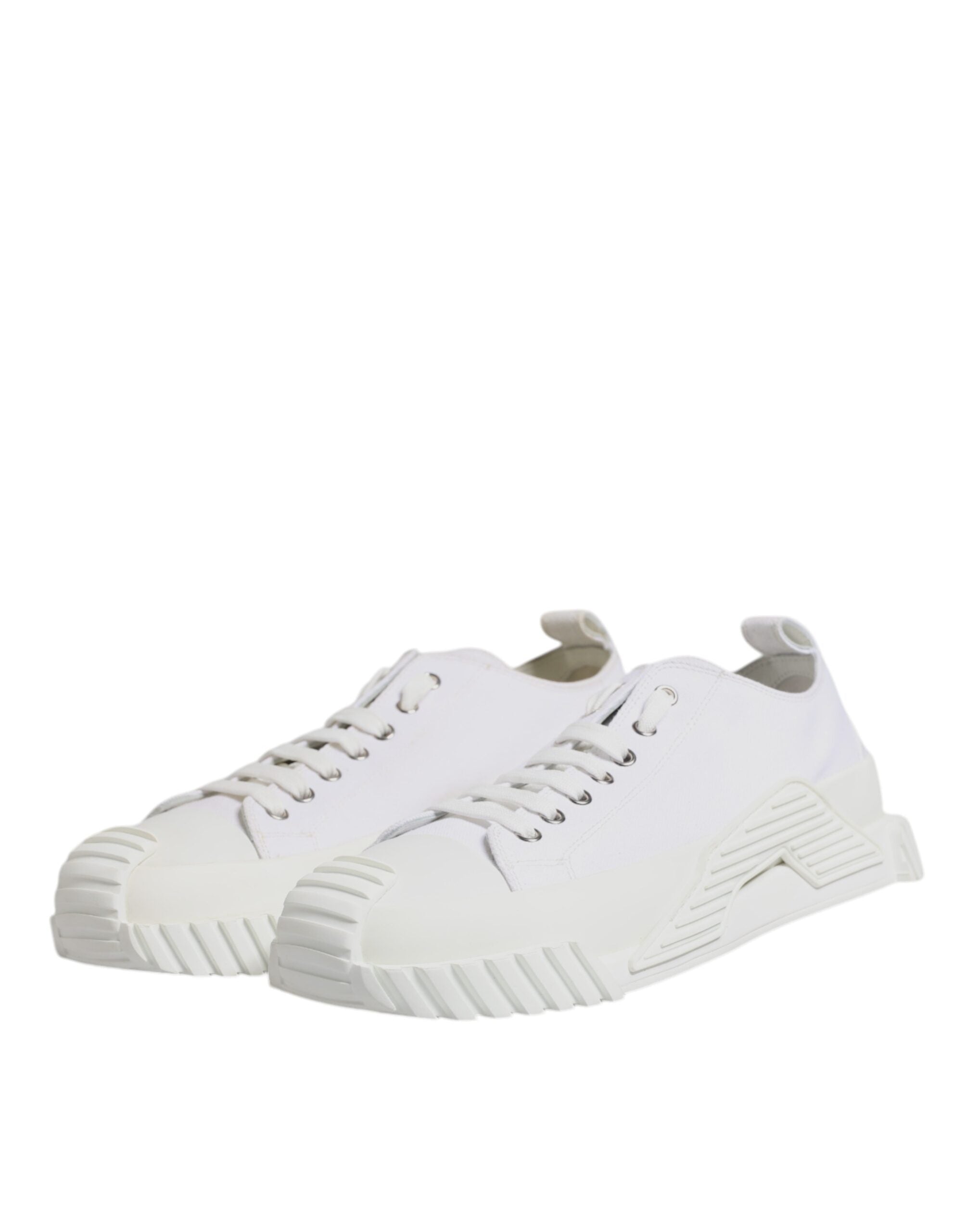 White Leather Low Top NS1 Sneakers Shoes