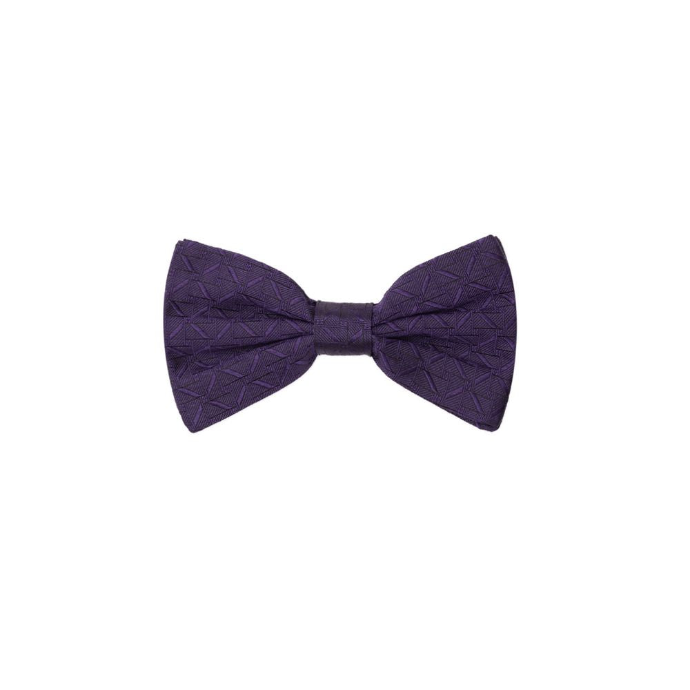 Purple Silk Bowtie