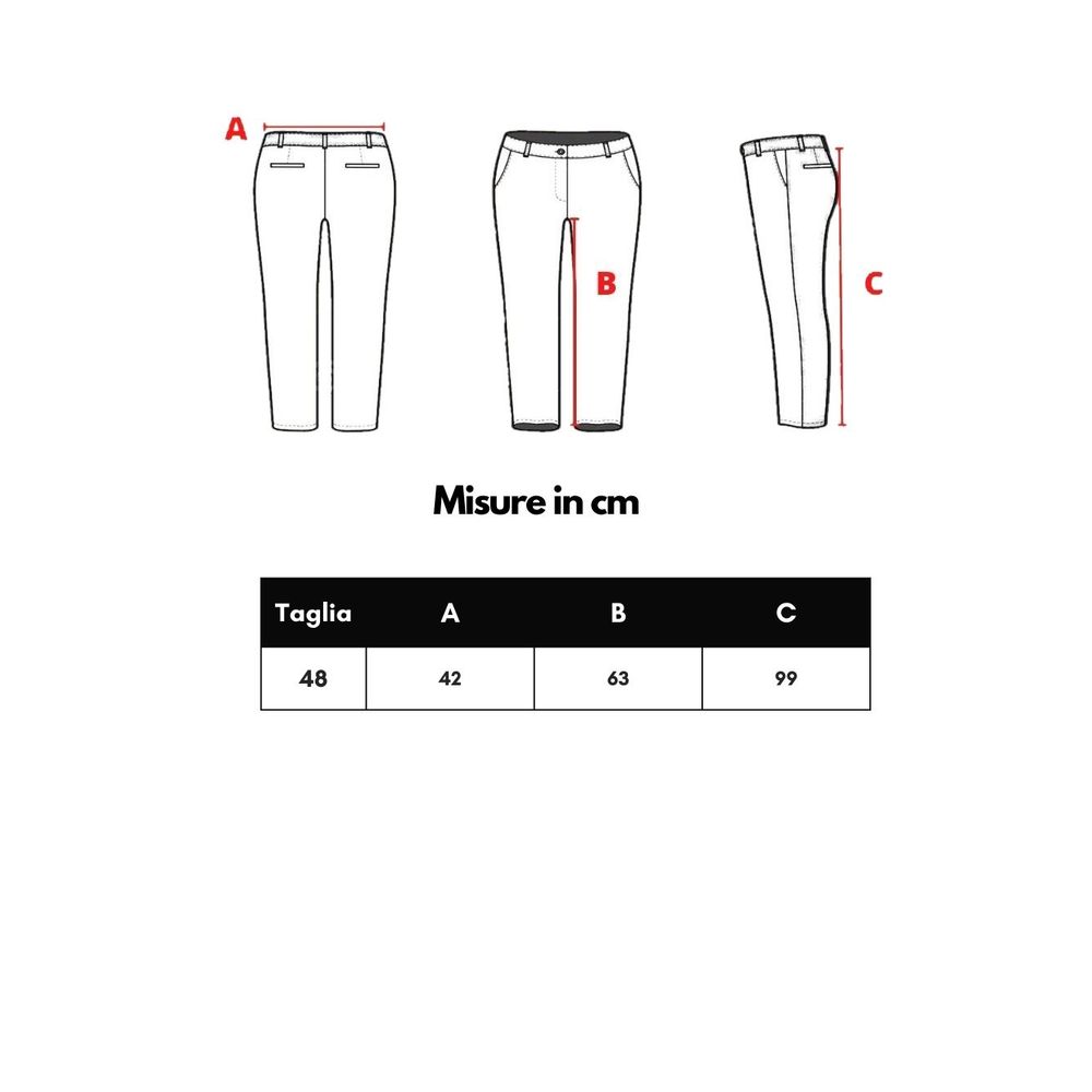 Red Polyamide Athletic Pants