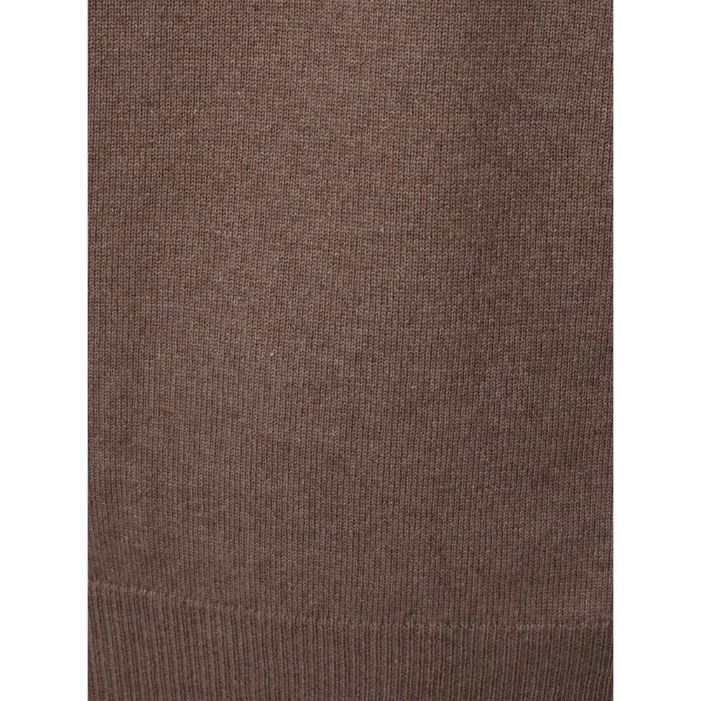 Brown Wool Turtleneck
