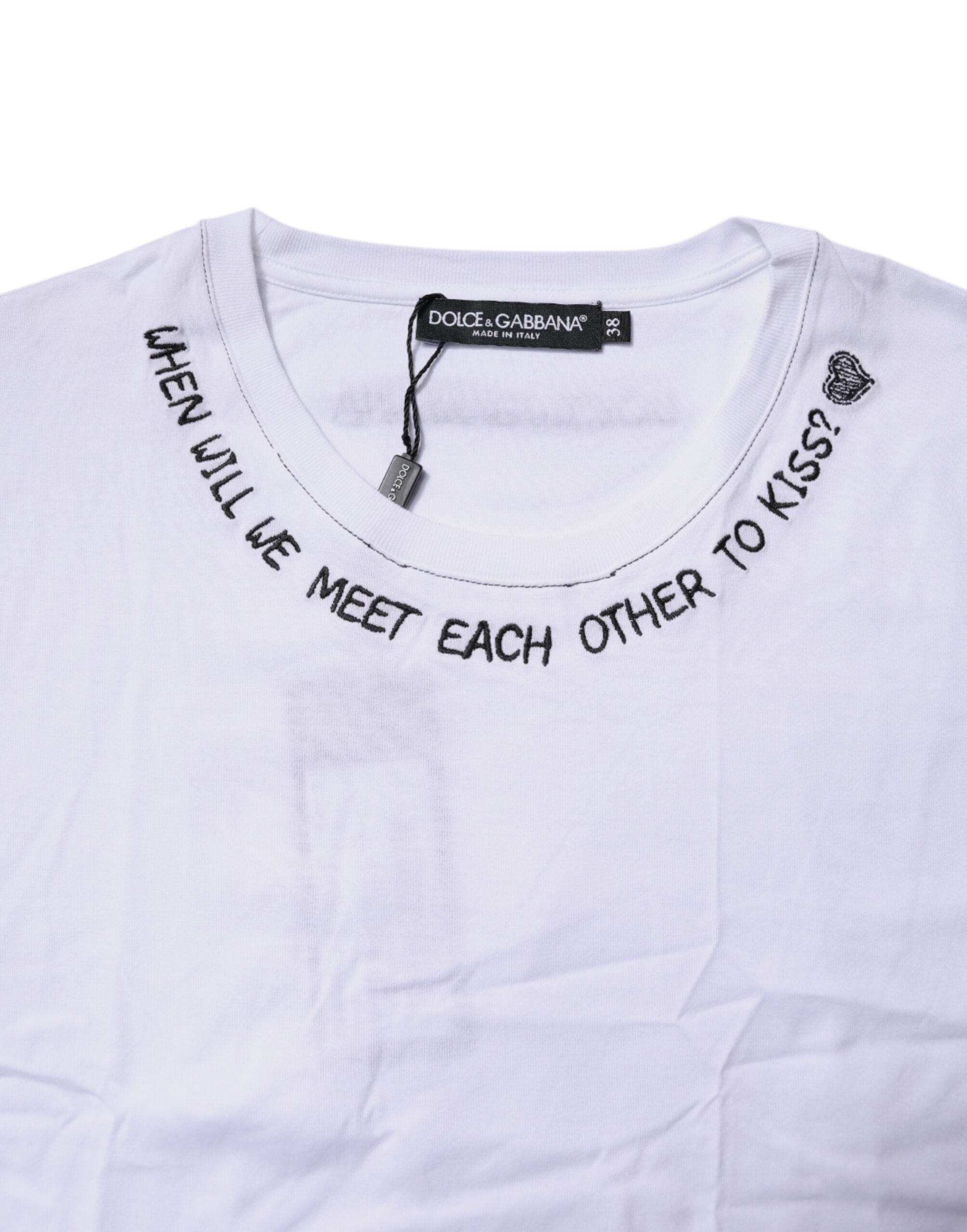 White Cotton Sleeveless Printed Tank T-shirt