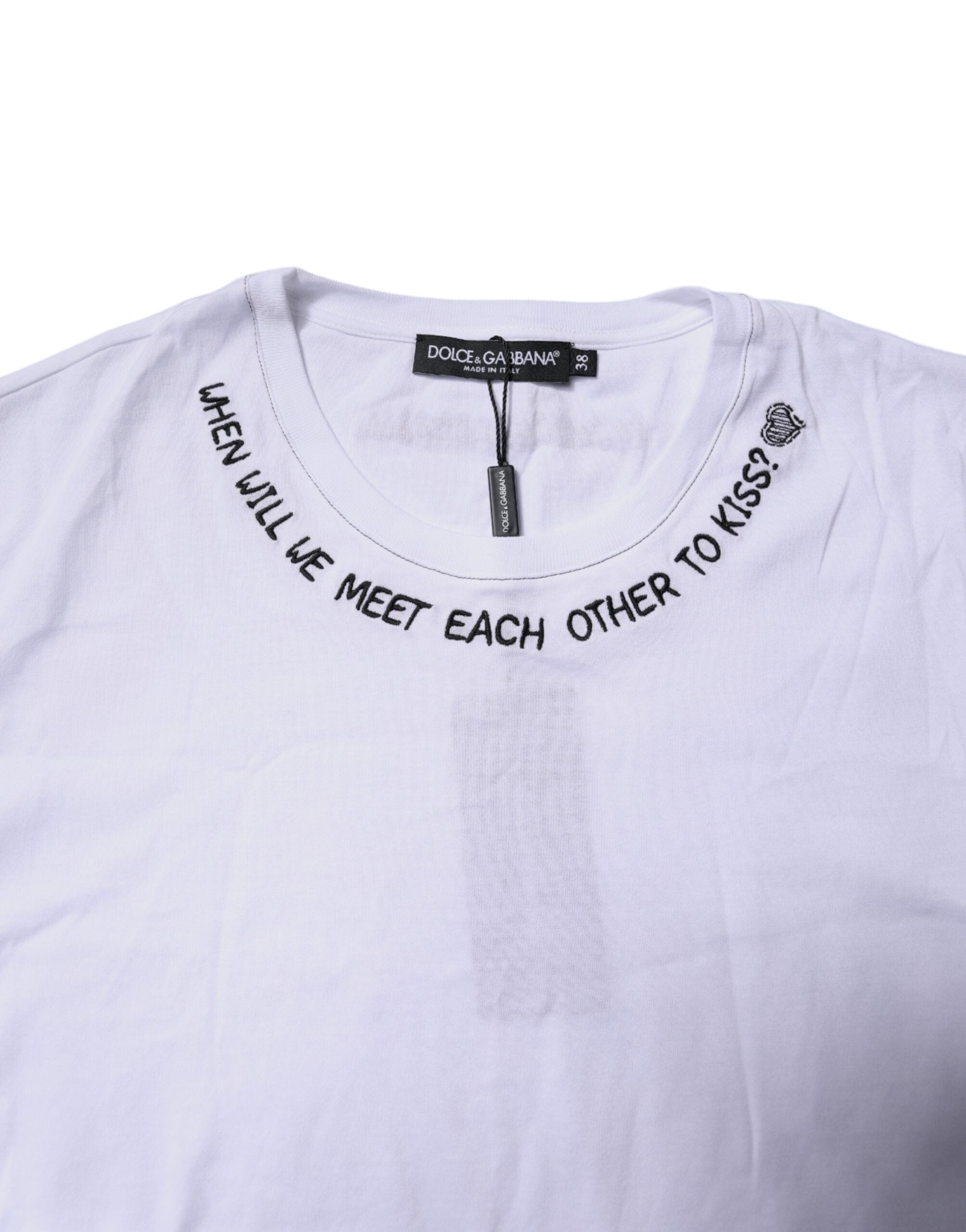 White Cotton Sleeveless Printed Tank T-shirt