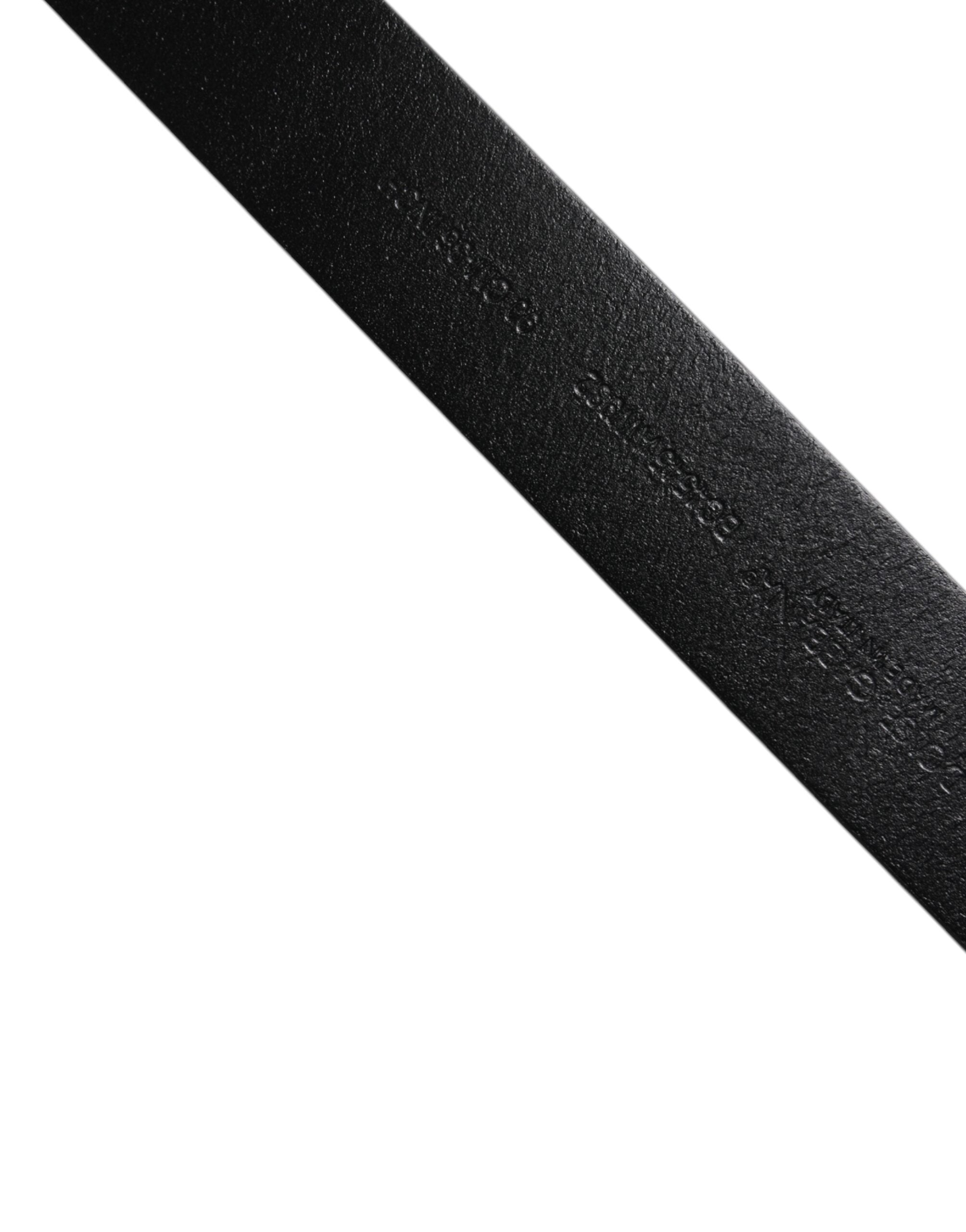 Brown Calf Leather Classic Metal Buckle Belt