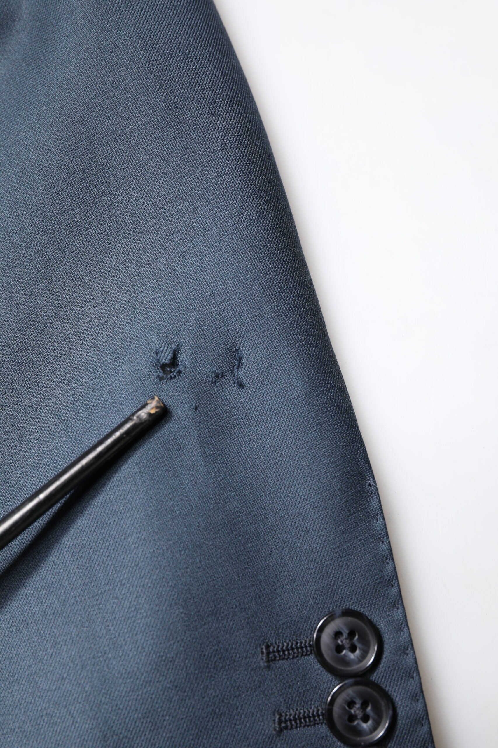 Blue Single Breasted Men Coat MARTINI Blazer