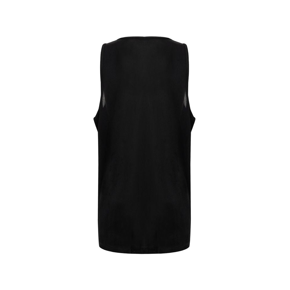 Black Viscose Tank Tops