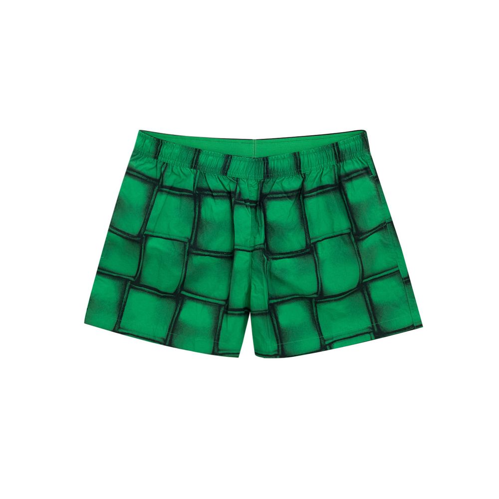 Green Polyamide Swim Shorts