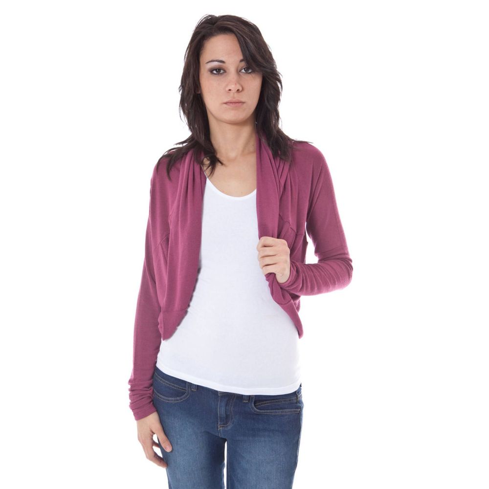 Purple Elastane Sweater