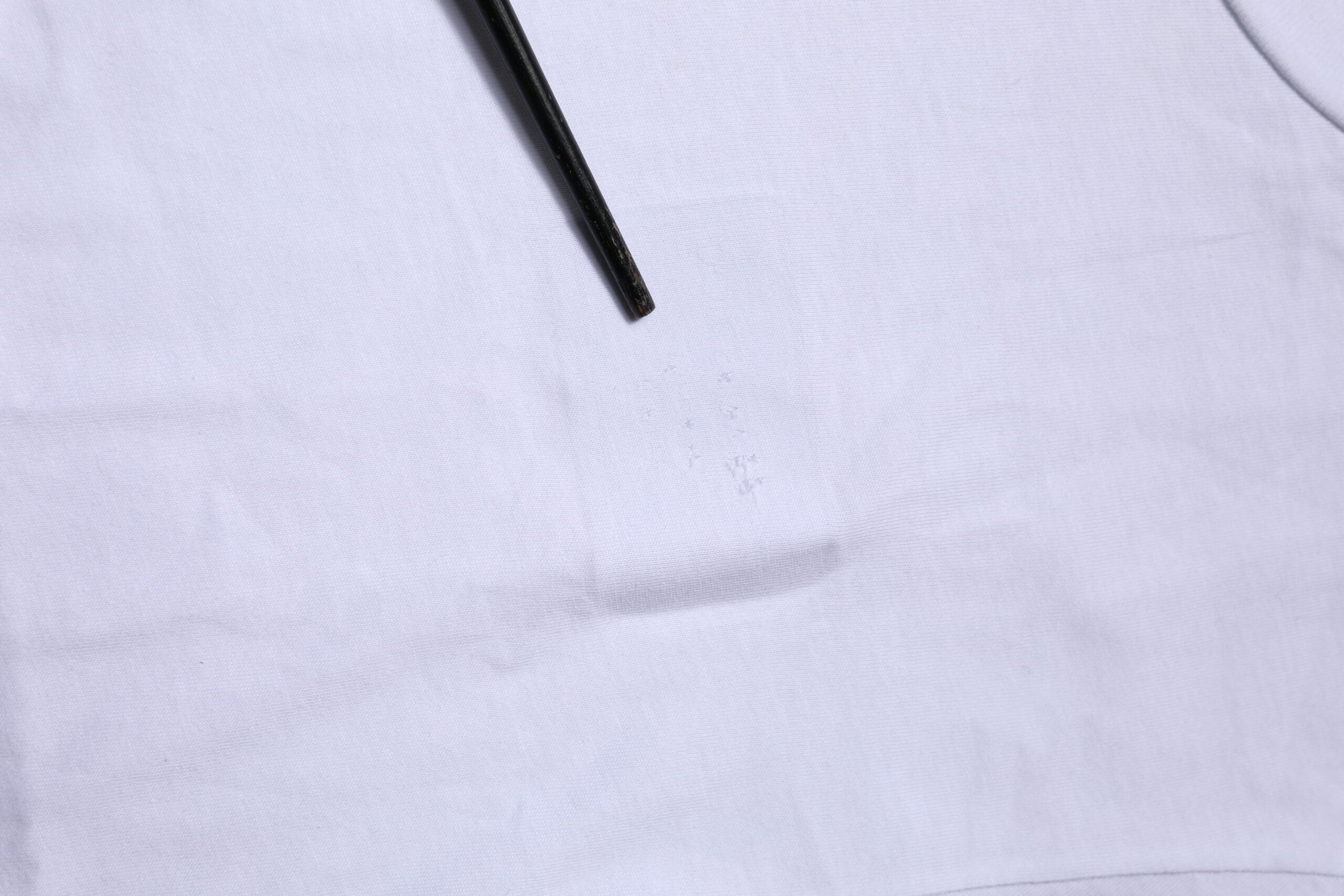 White Cotton Men Crew Neck Tee T-shirt