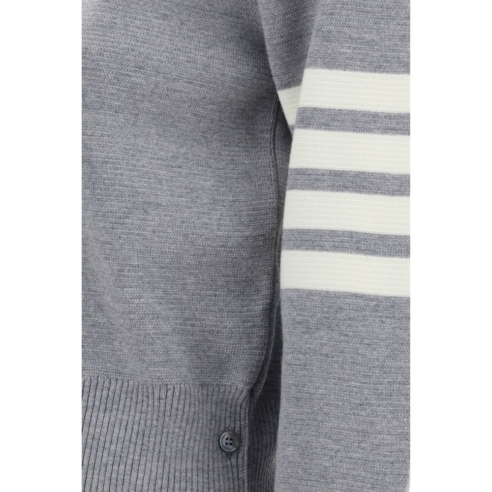 Gray Fleece Wool Sweatshirt