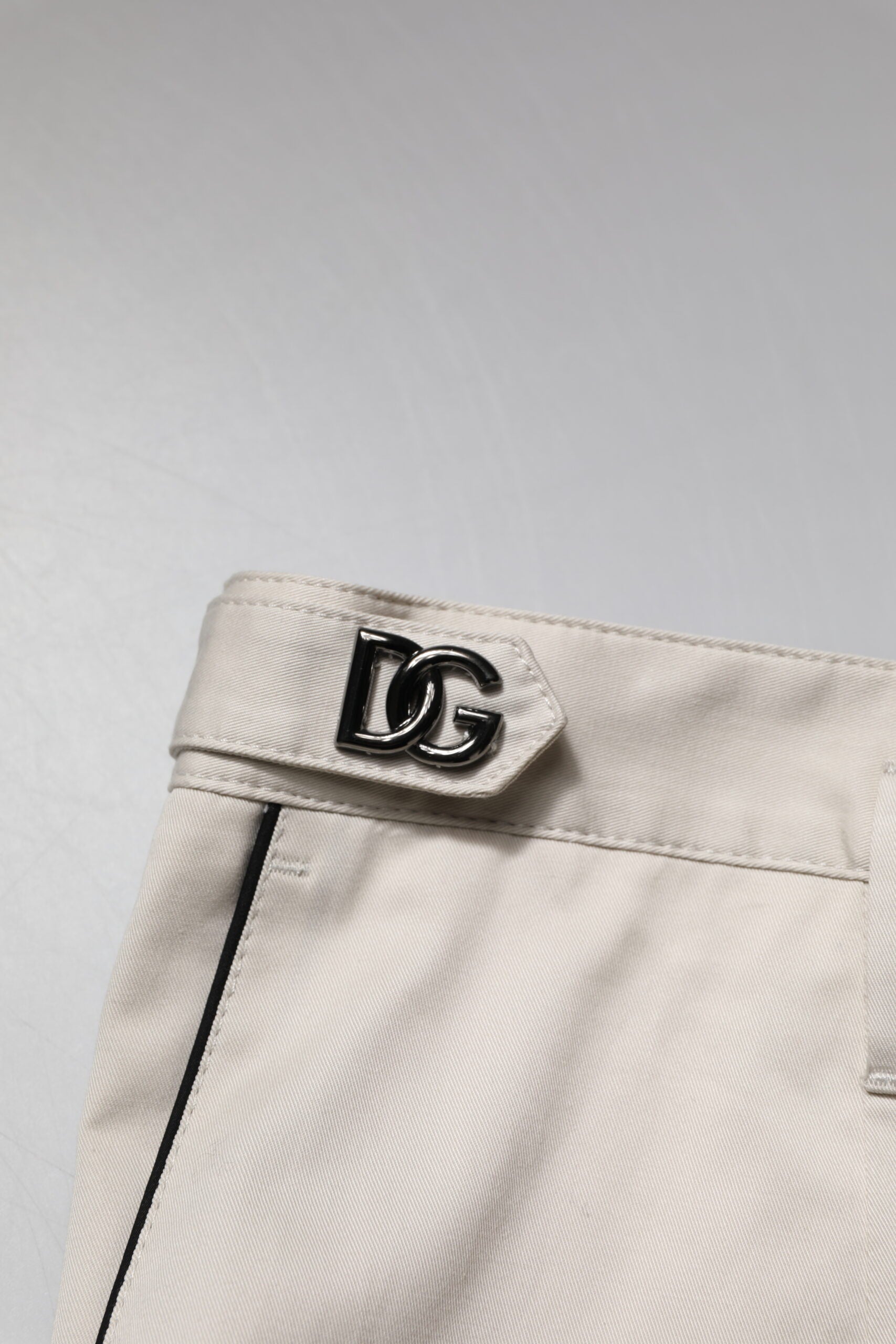 White Cotton Dress Slim Formal Pants